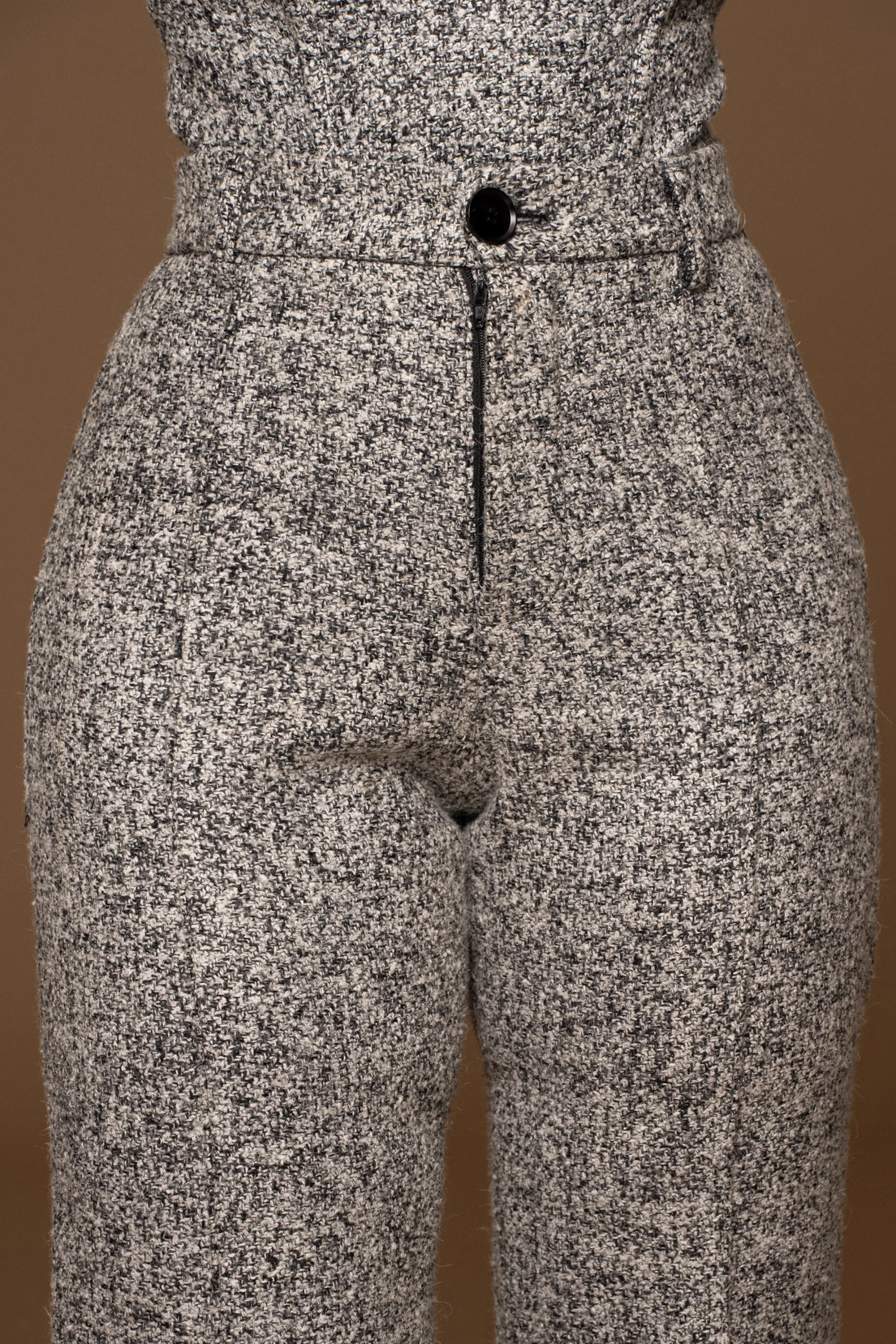 Lt. Grey Stay Sharp Tweed Trouser