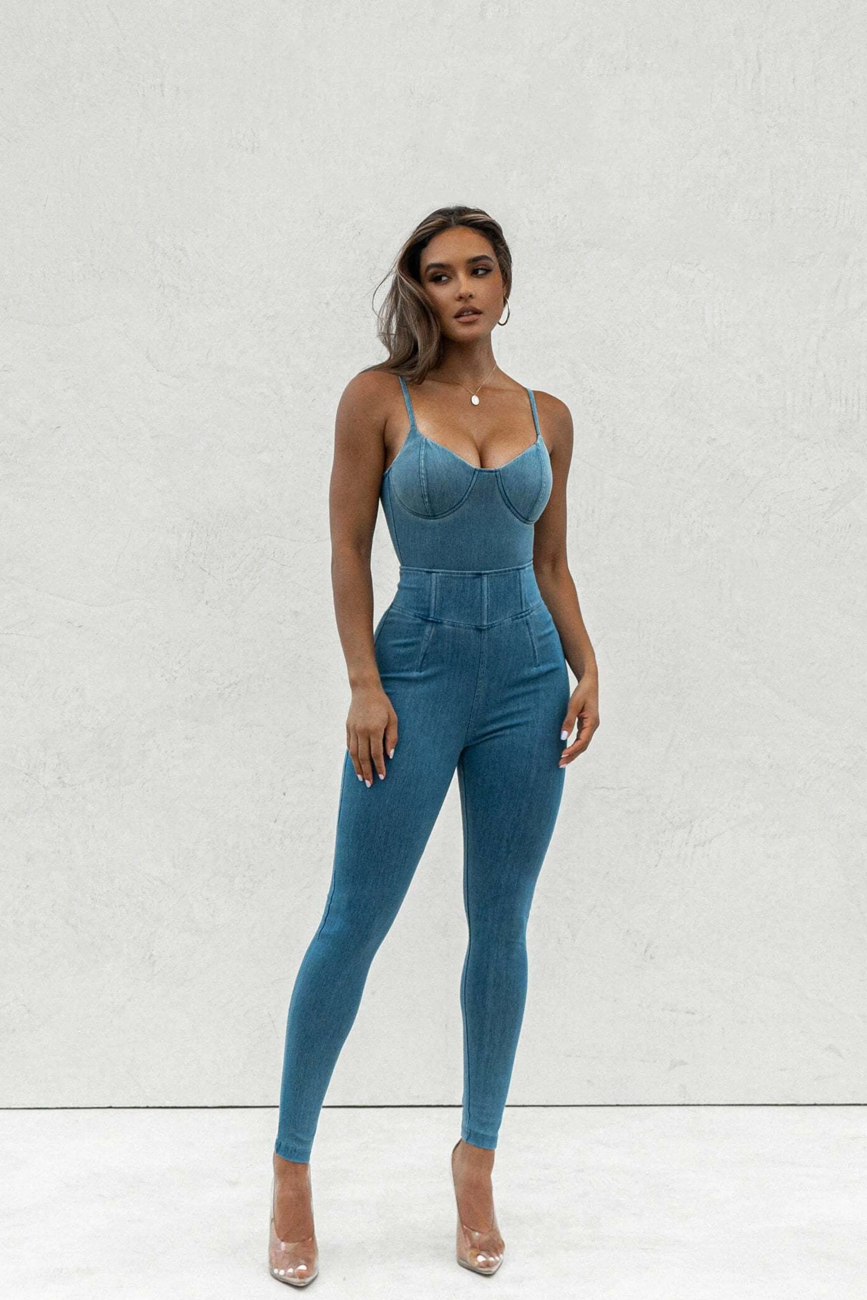 Medium Wash ALICE HIGH WAISTED JEANS