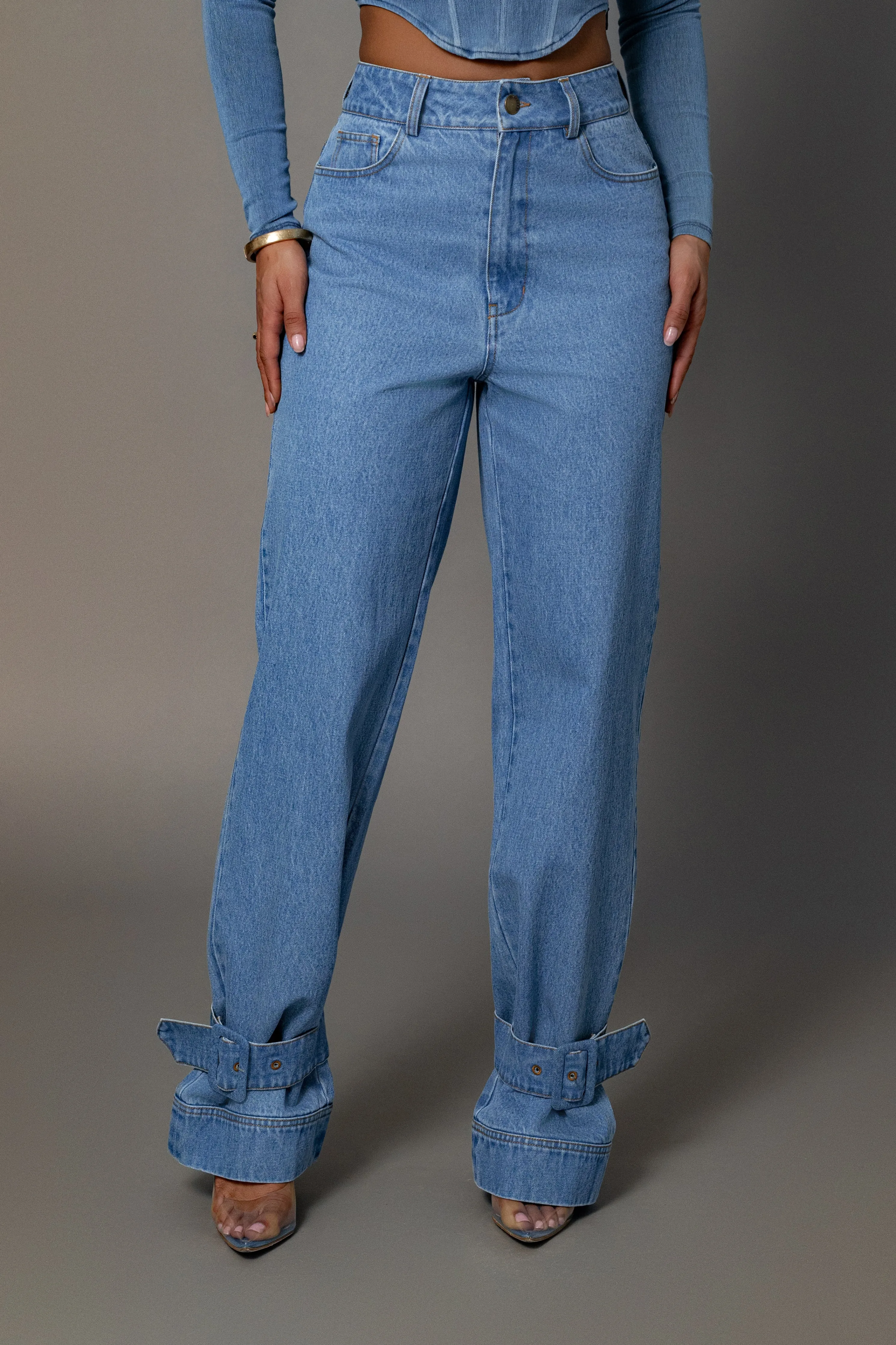 Medium Wash Sissel Denim Jeans