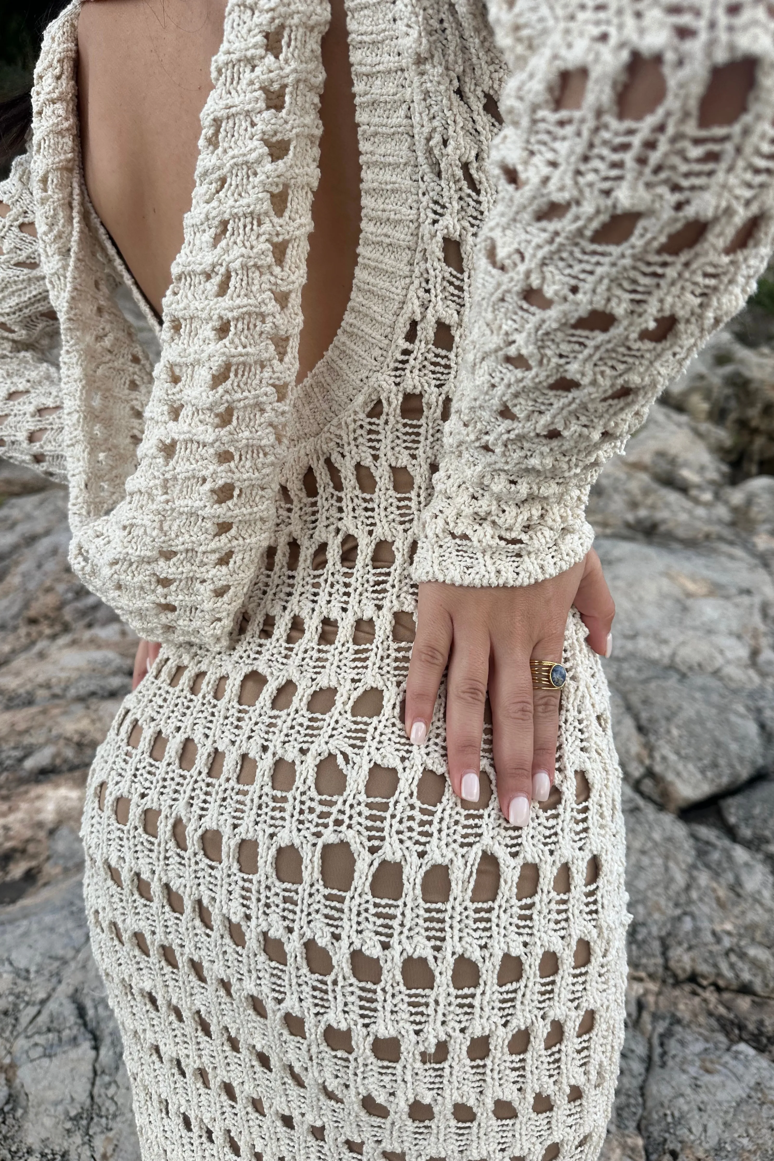 Milk Serene Wonders Crochet Dress