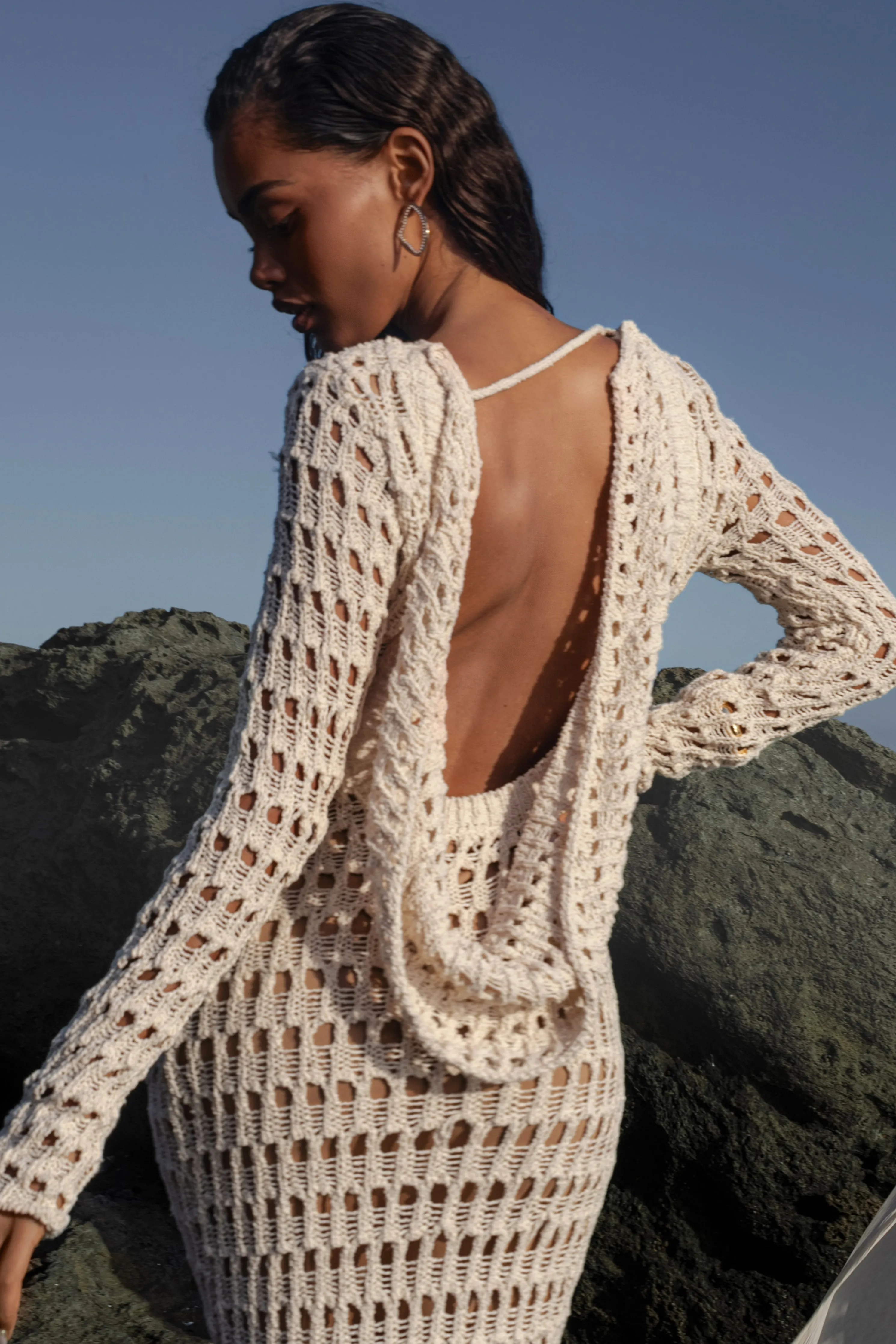 Milk Serene Wonders Crochet Dress