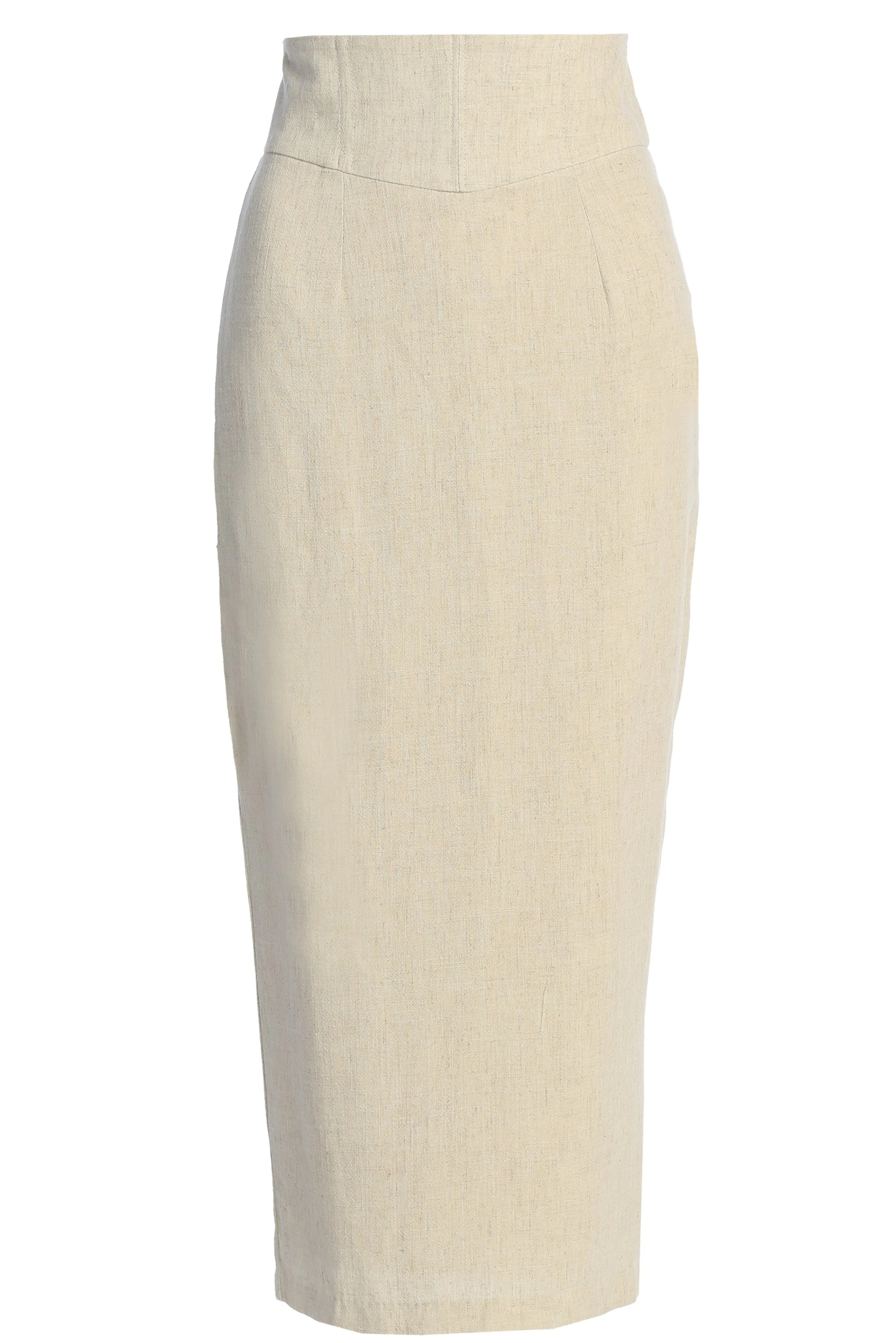 Natural Coastland Linen Skirt