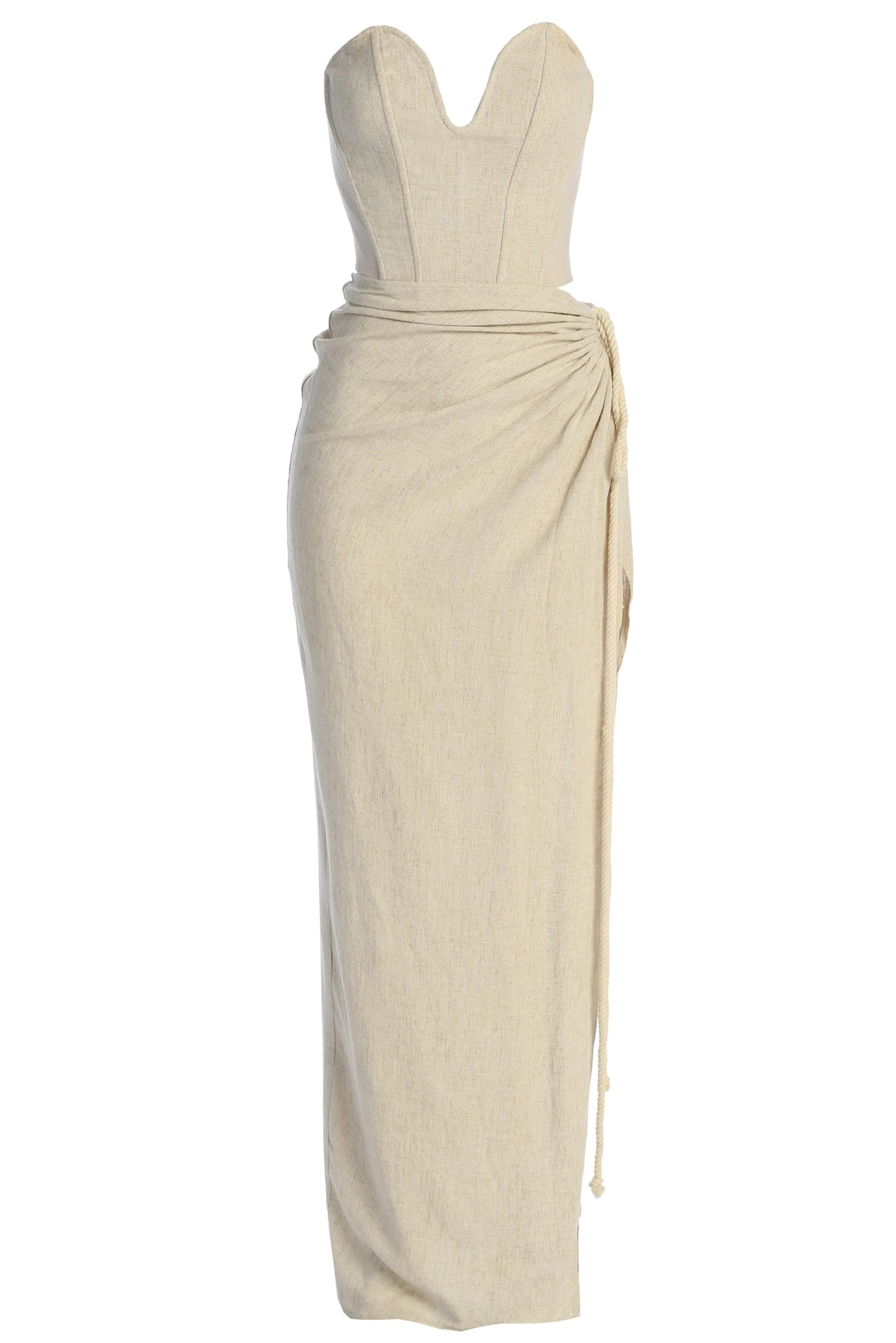 Natural Destination Linen Skirt Set