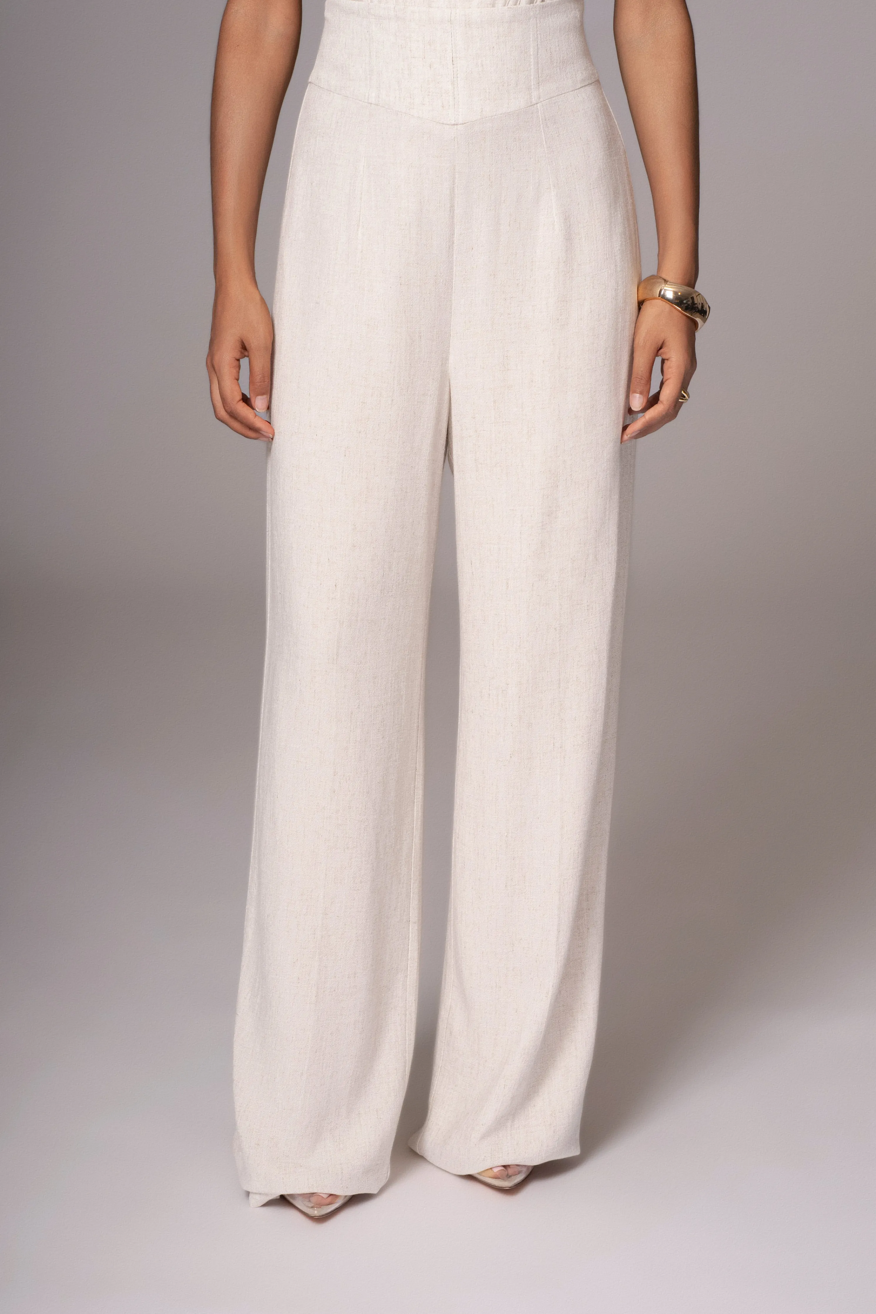 Natural Explorer Linen Pants