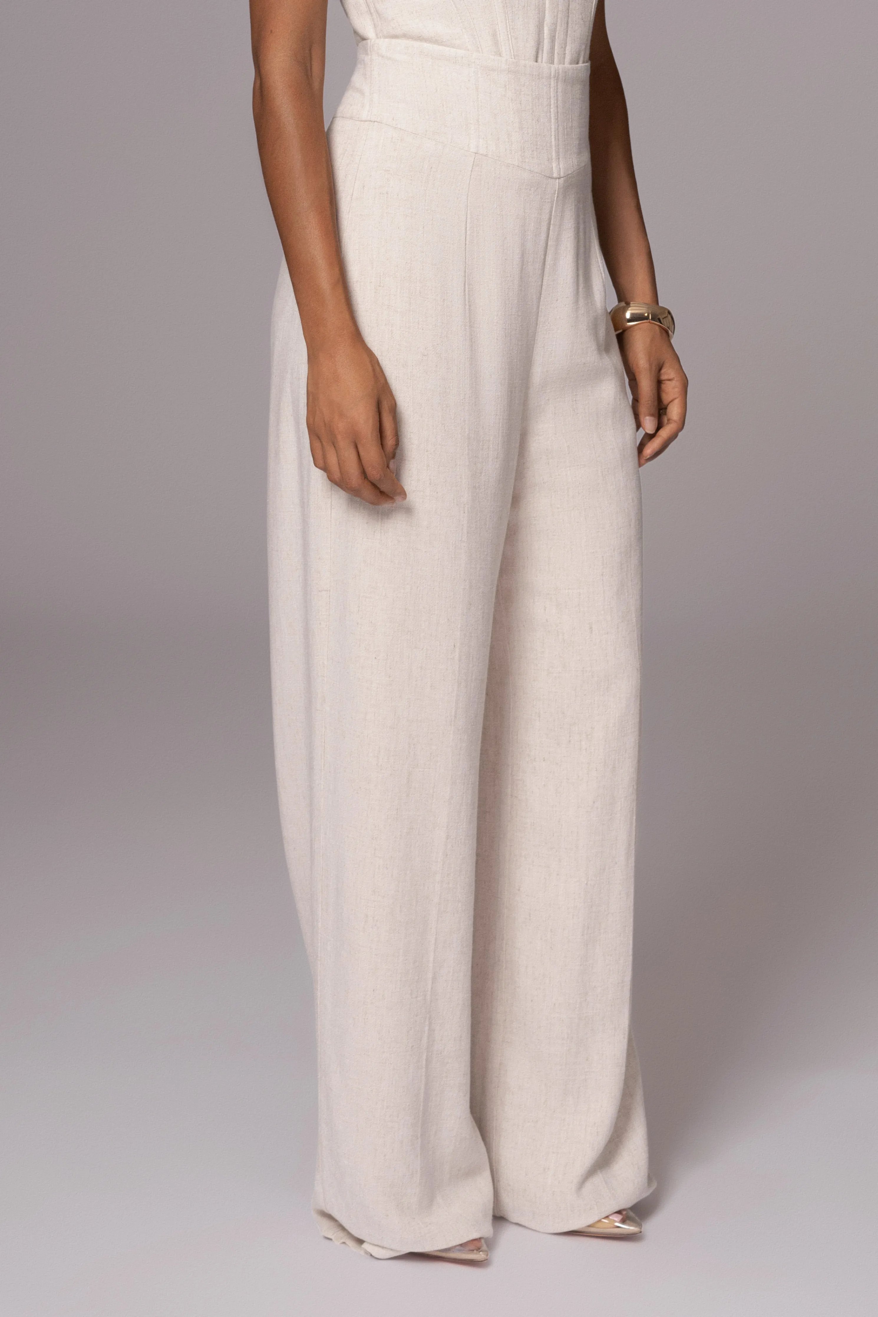 Natural Explorer Linen Pants