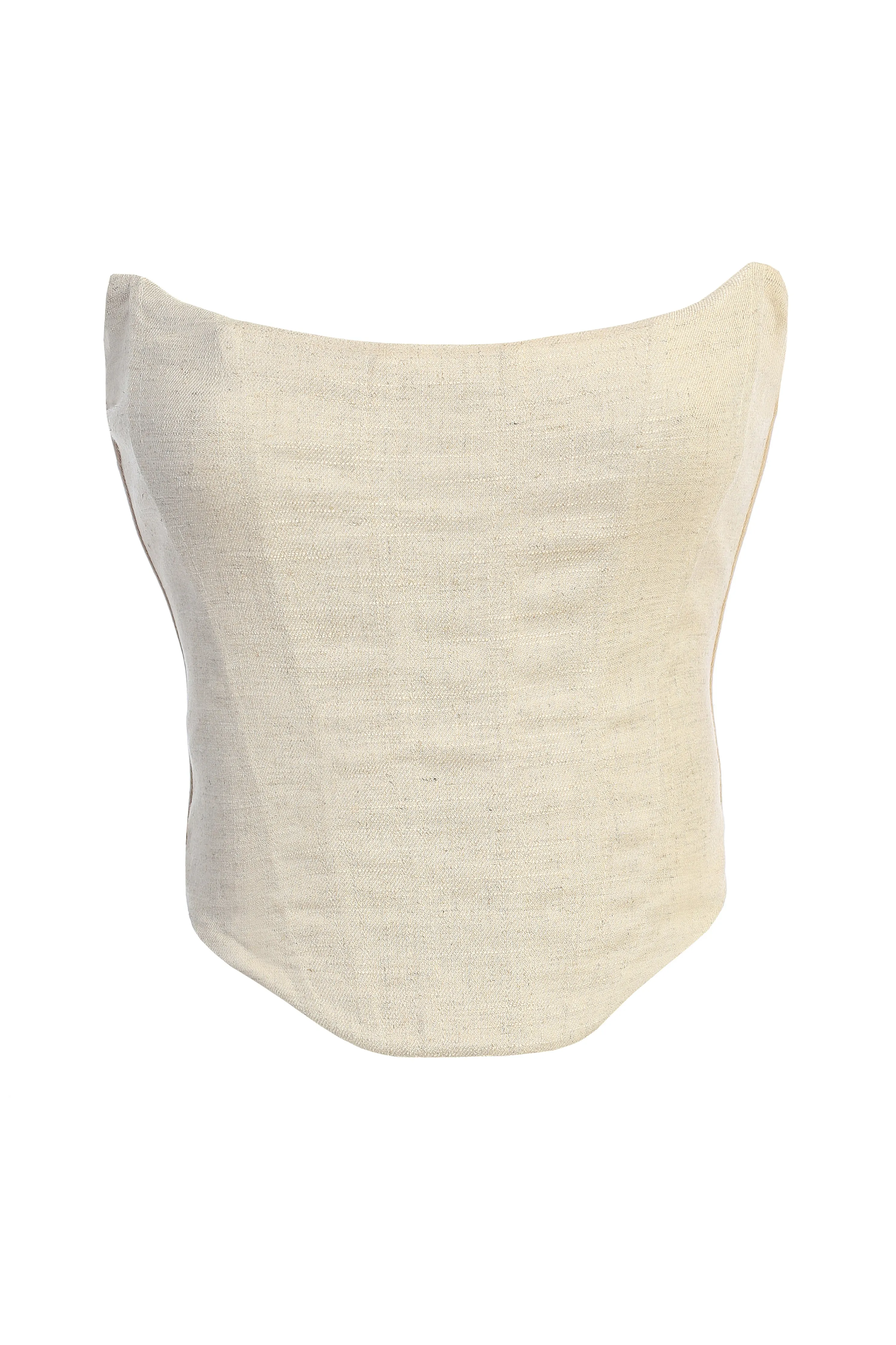 Natural Fenix Reversible Linen Corset