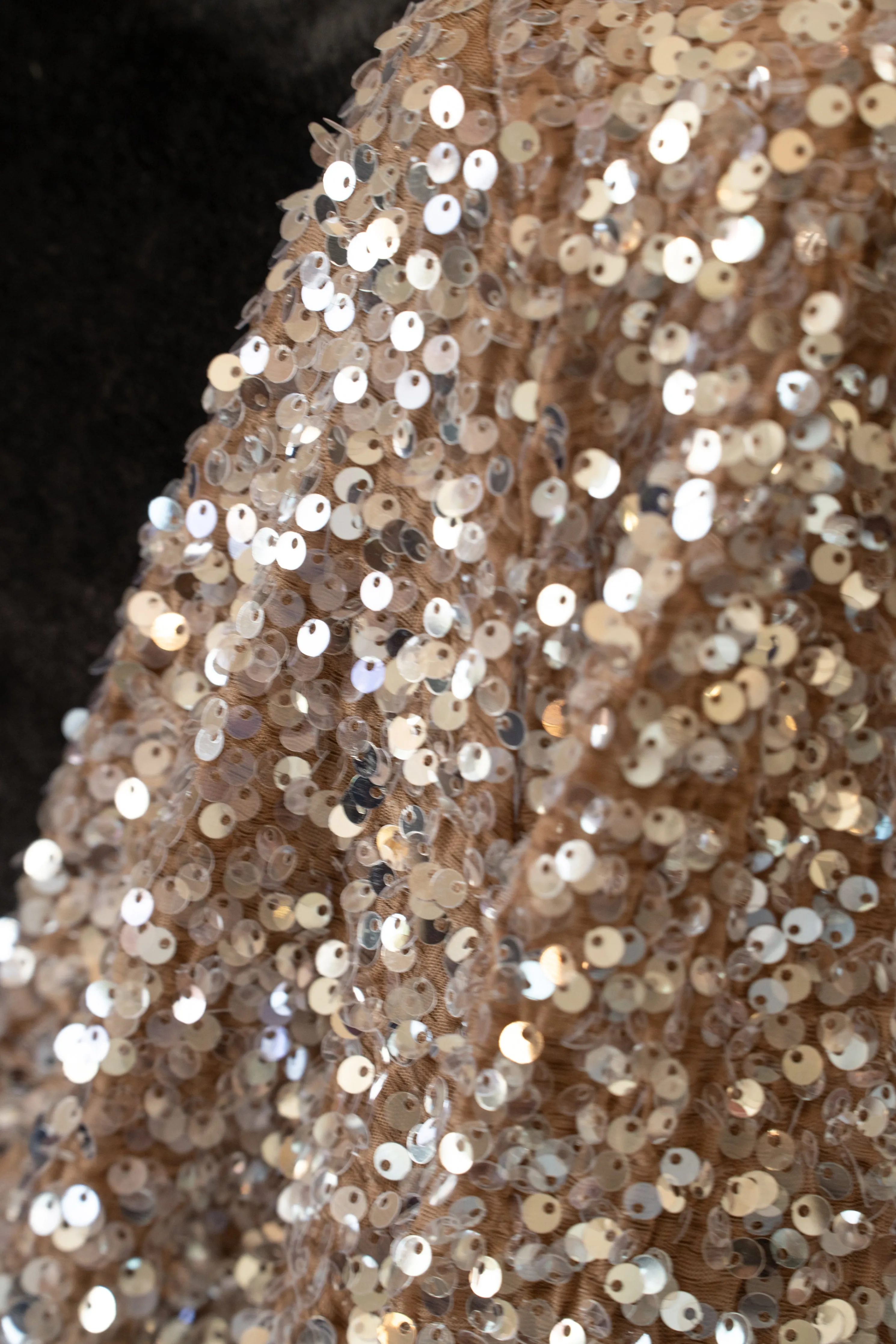 Nixie Sequin Oversized Blazer