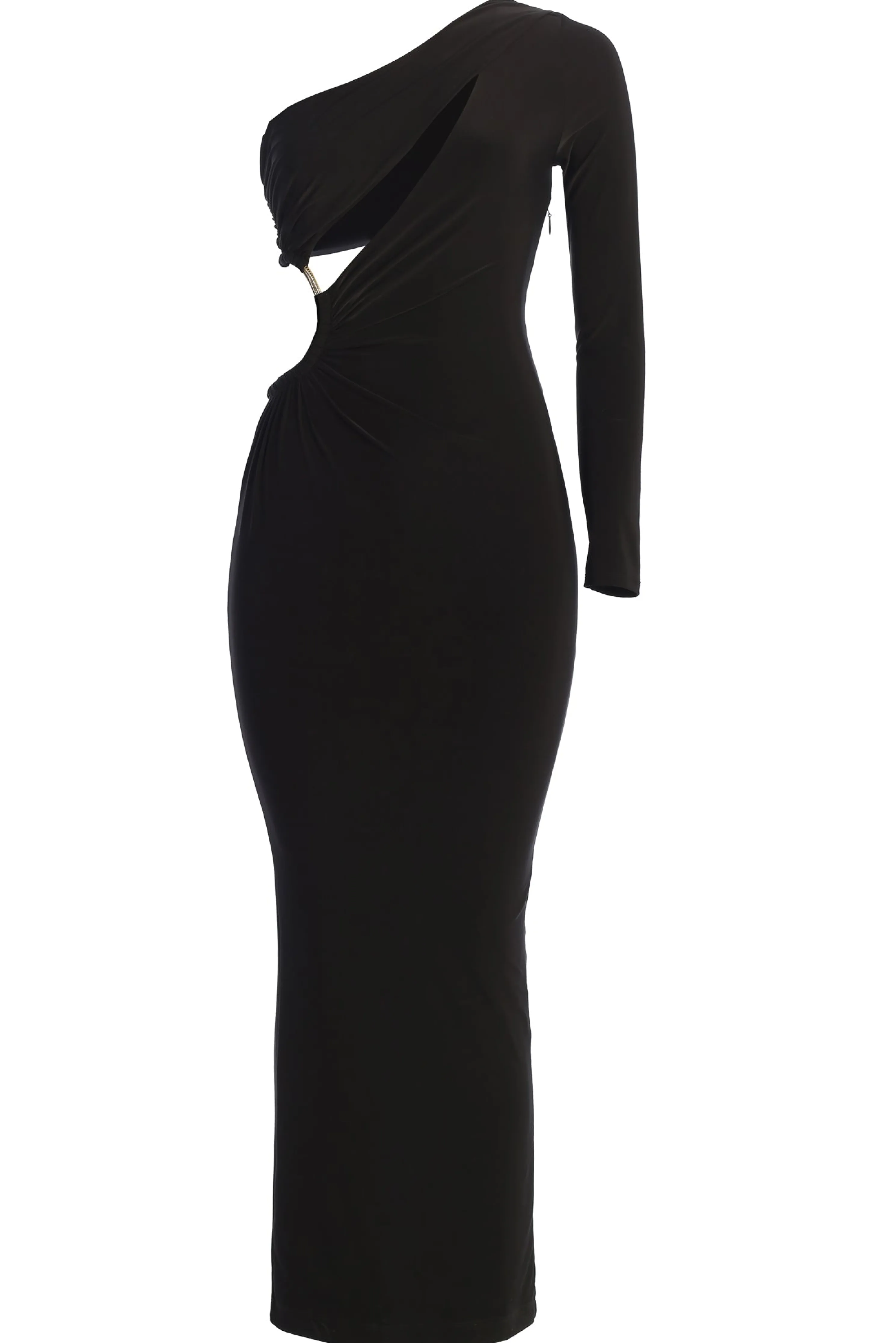 Noir Jorgia Keyhole Dress