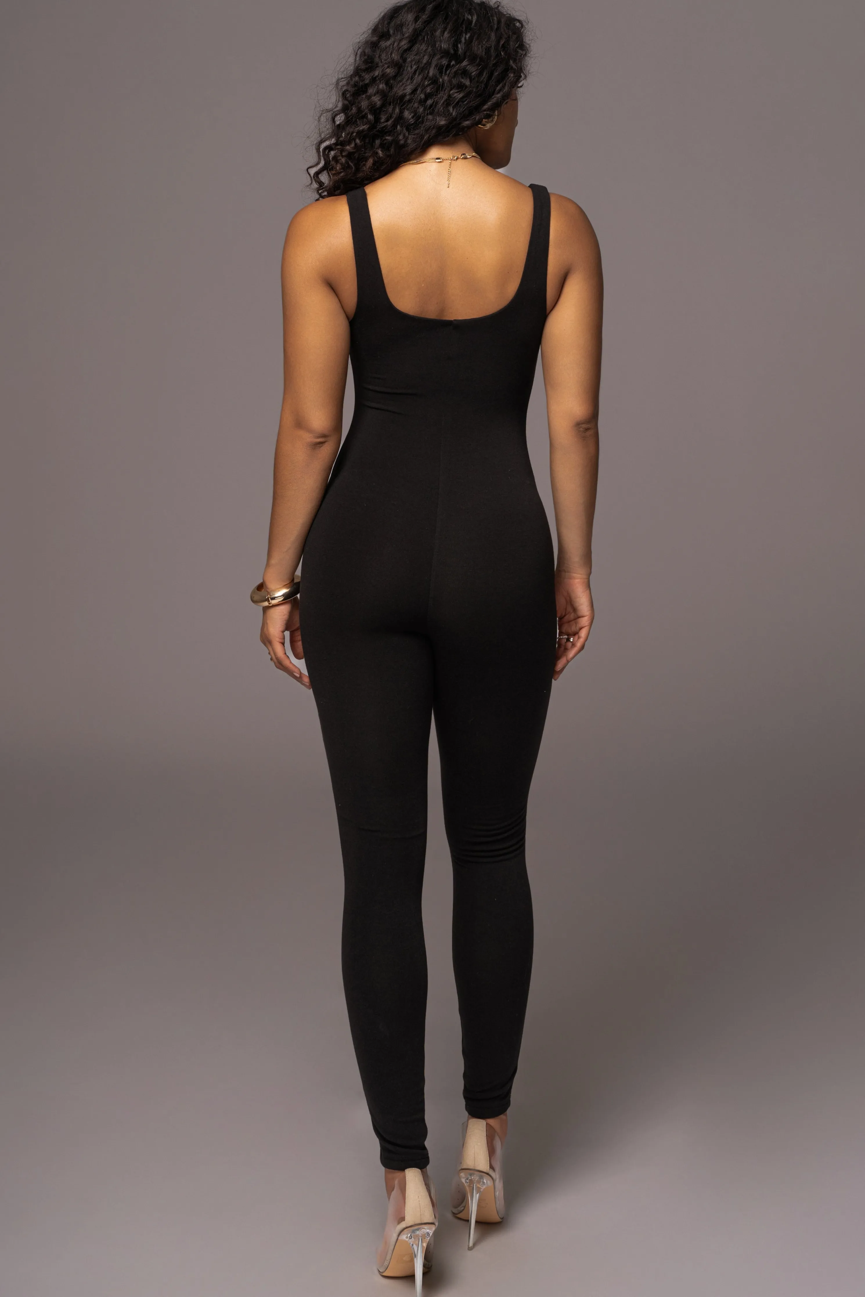 Noir Night Fall Tank Jumpsuit