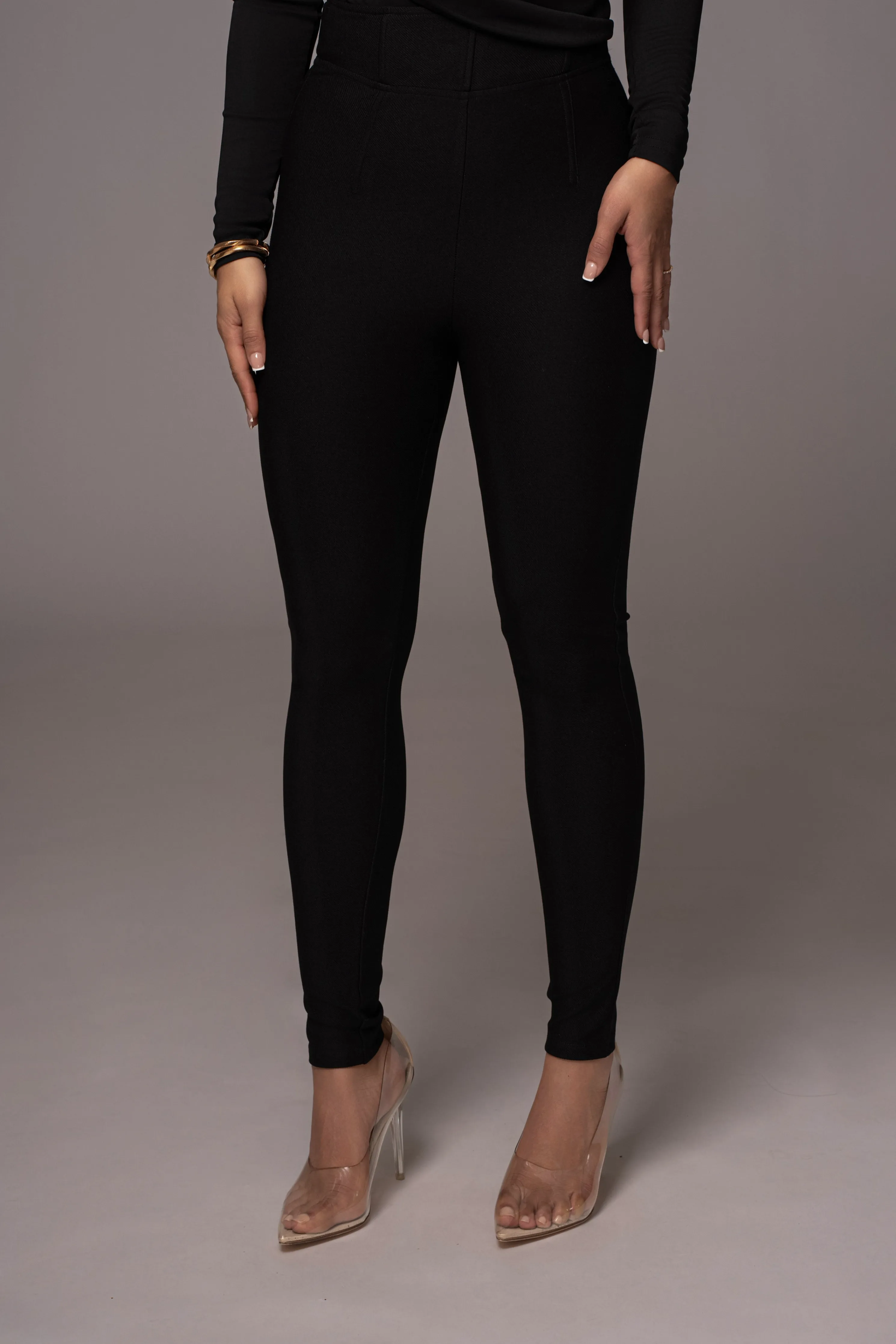 Noir Ultra High Waist Skinny Pants
