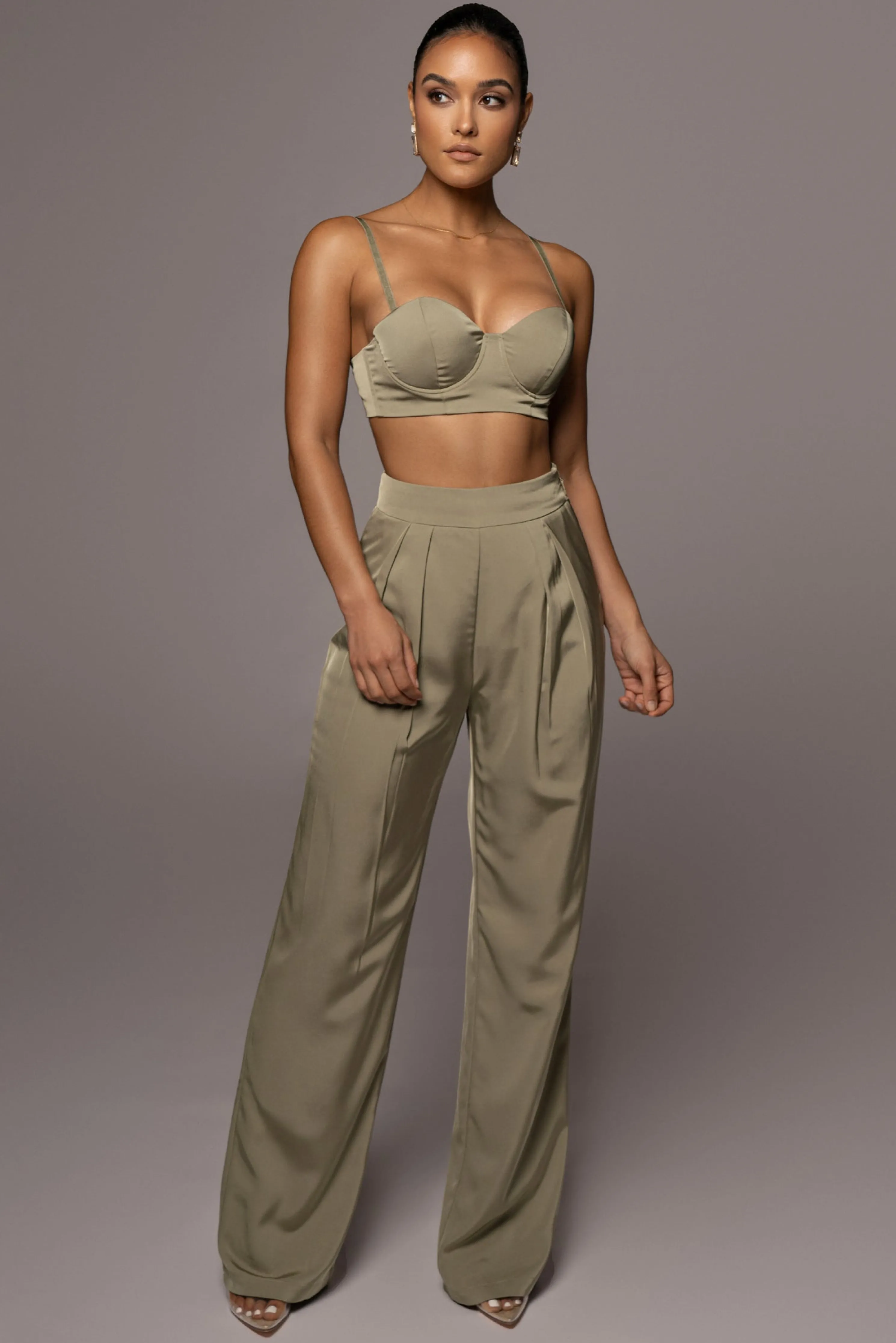 Olive Candice Trousers