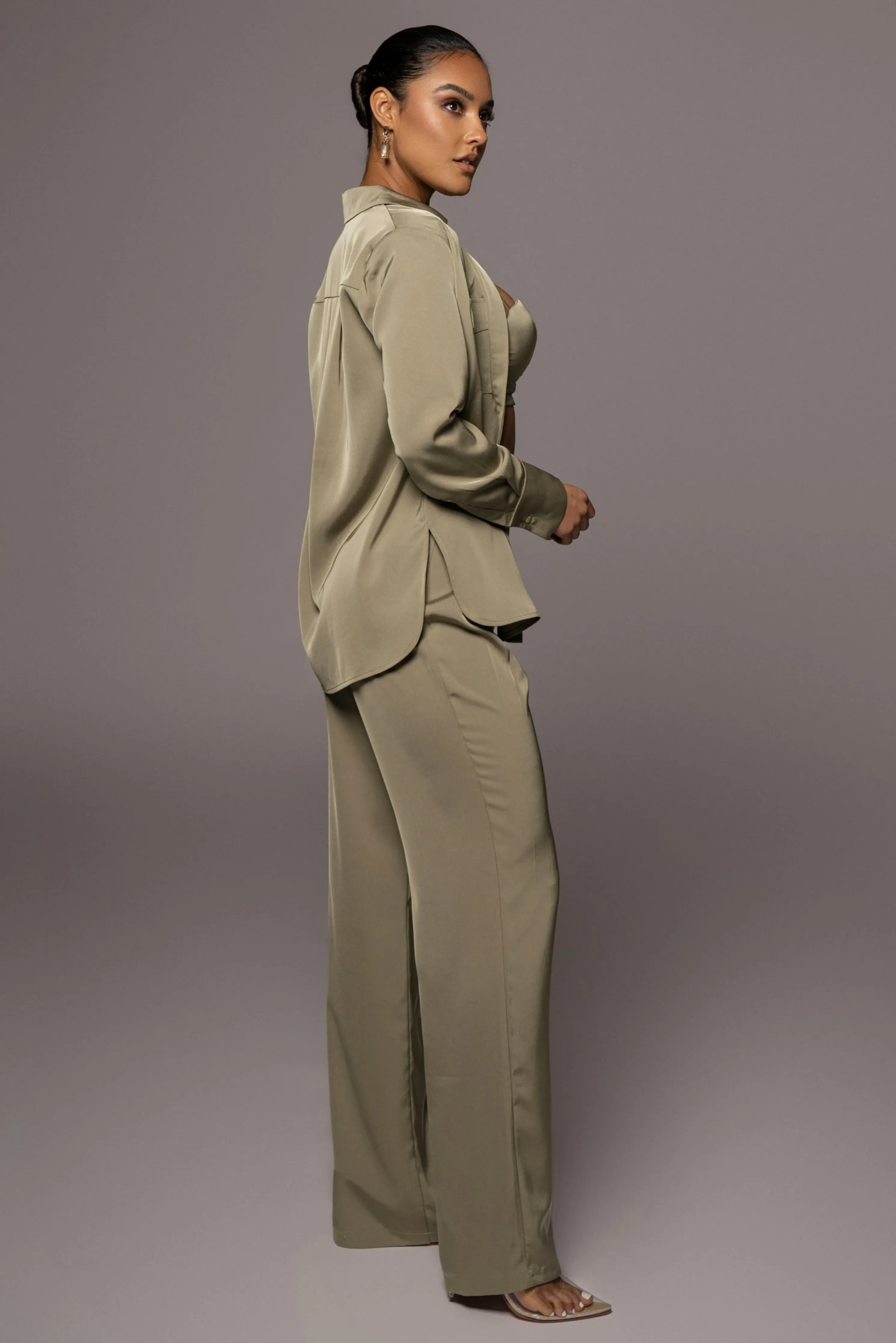 Olive Candice Trousers