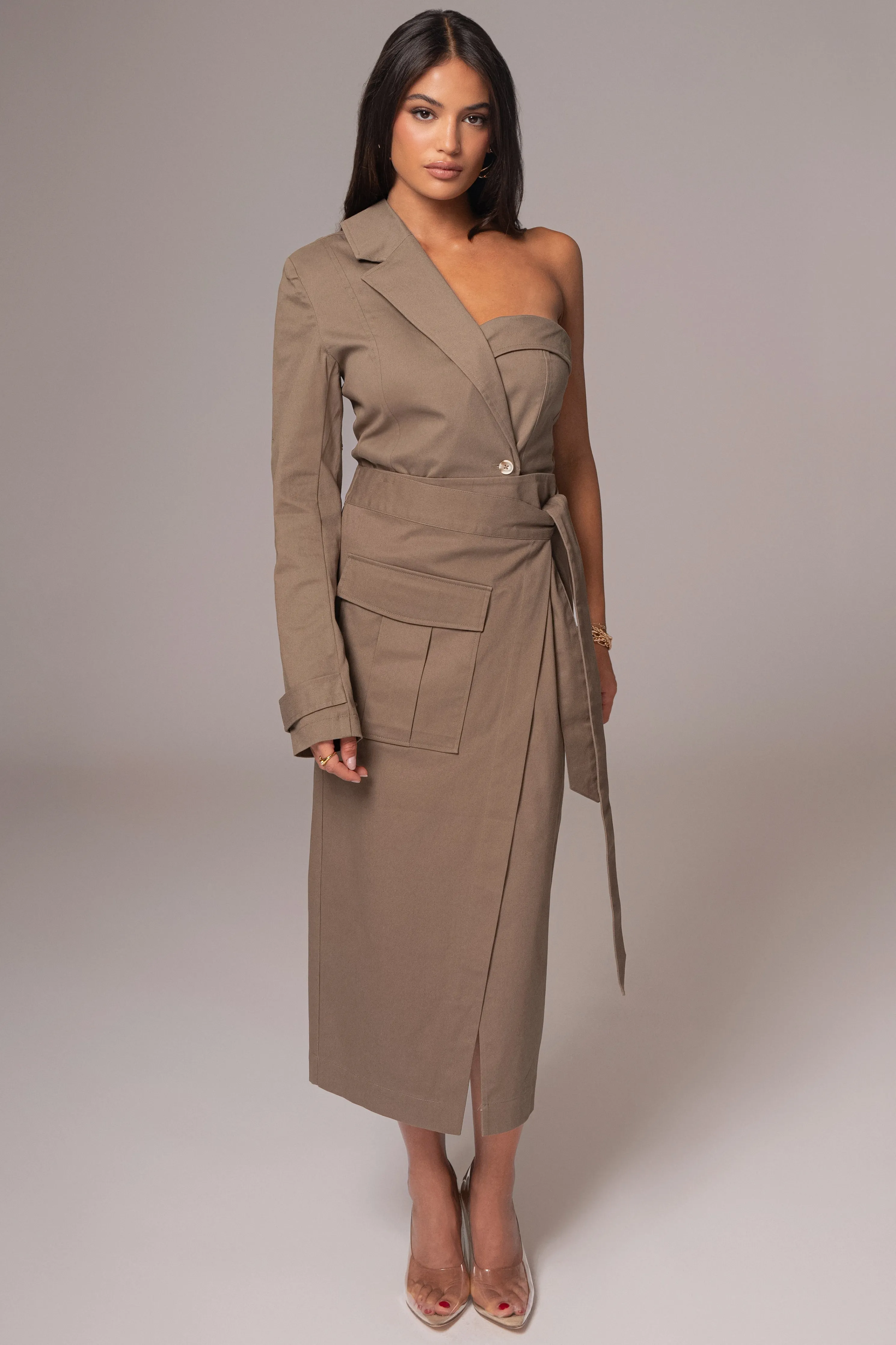 Olive City Life Cargo Skirt