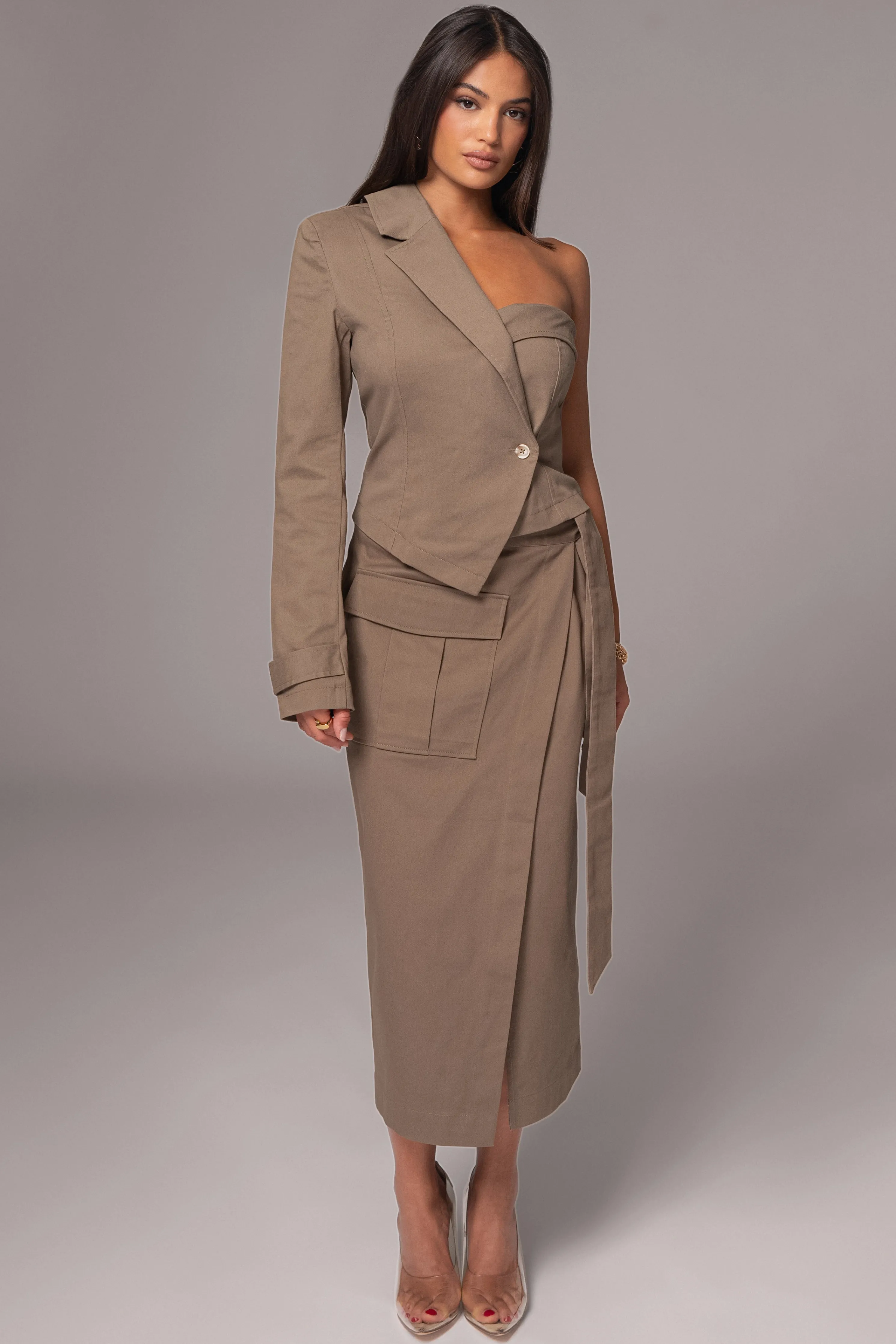 Olive City Life Cargo Skirt