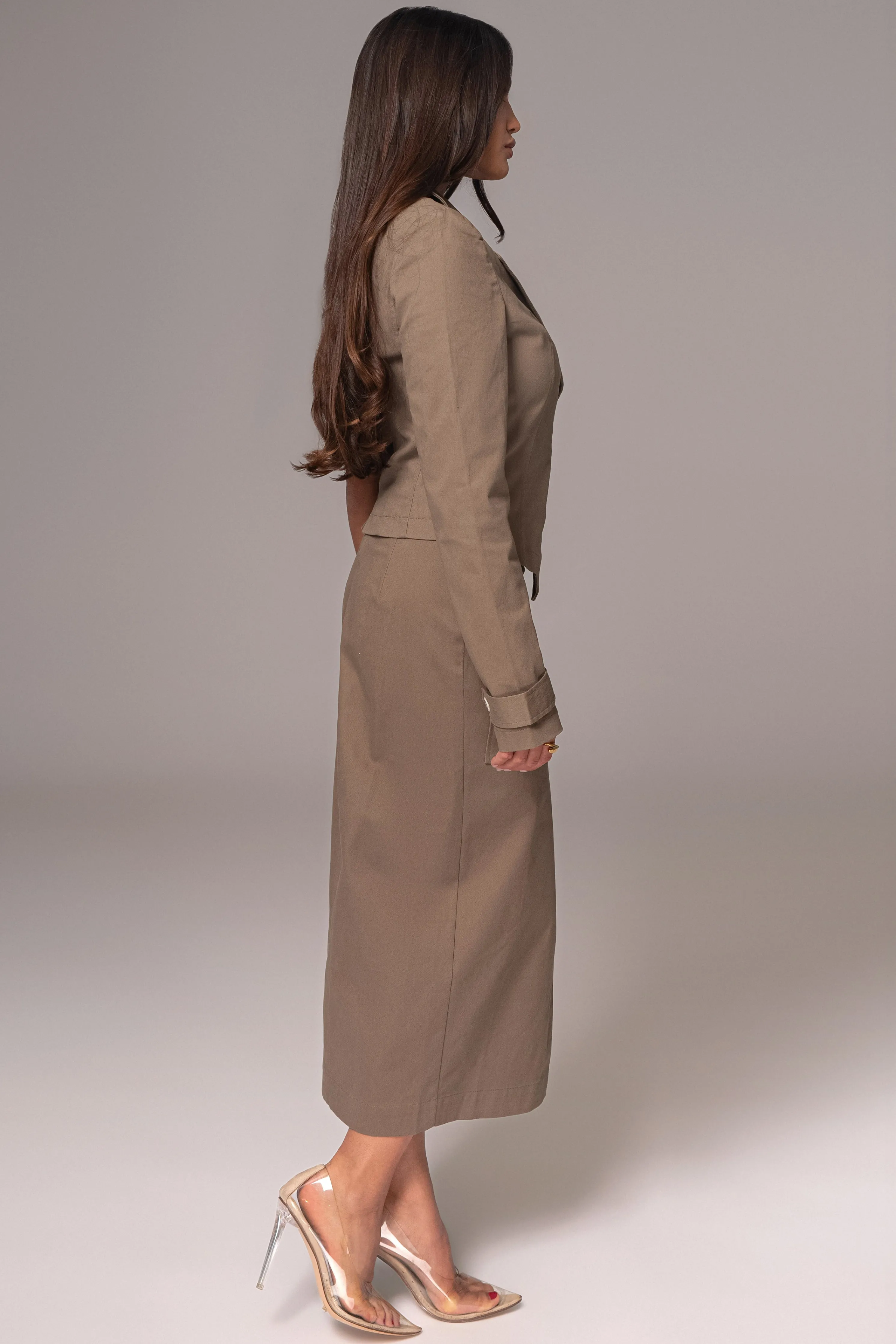 Olive City Life Cargo Skirt