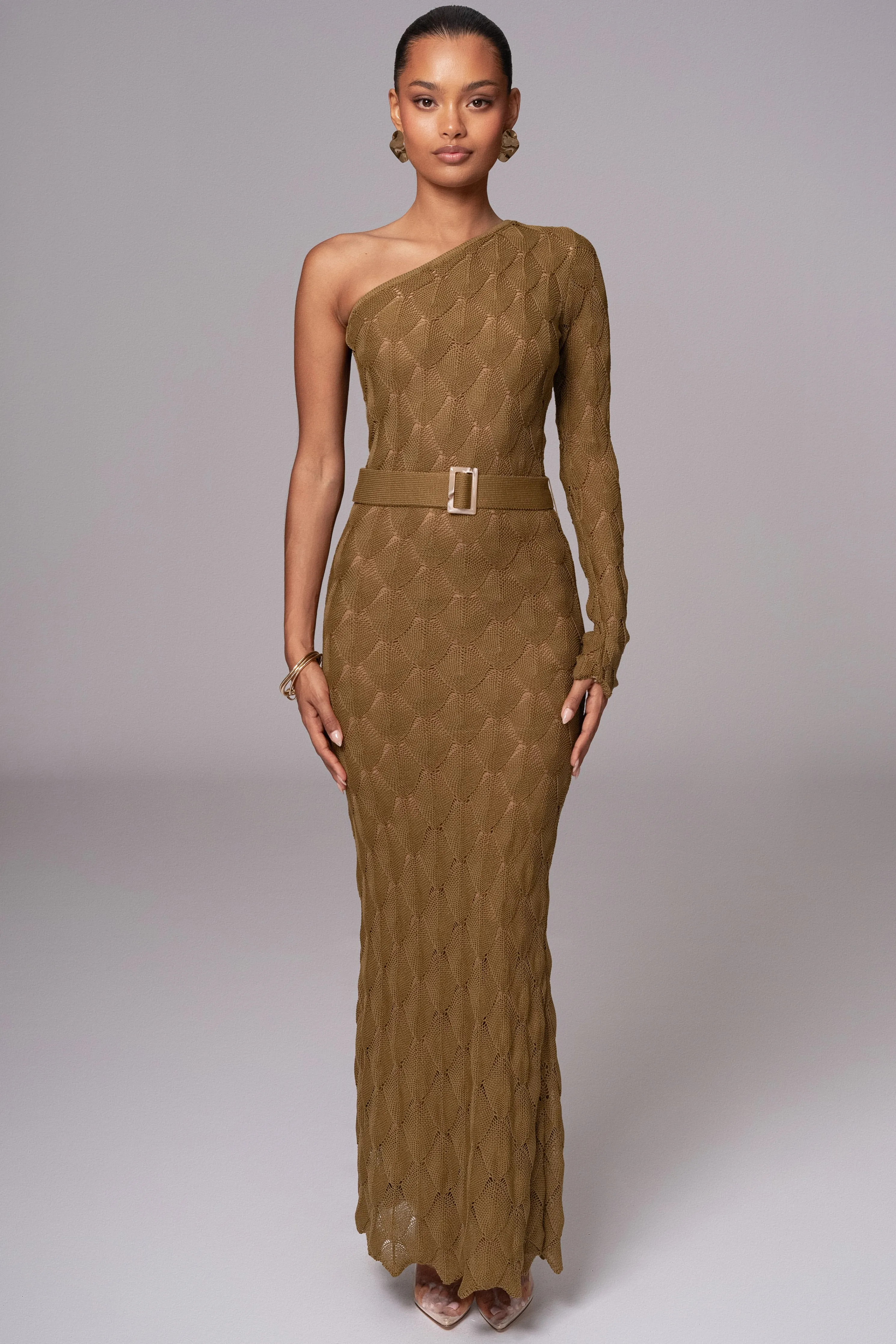 Olive La Costa One Shoulder Dress