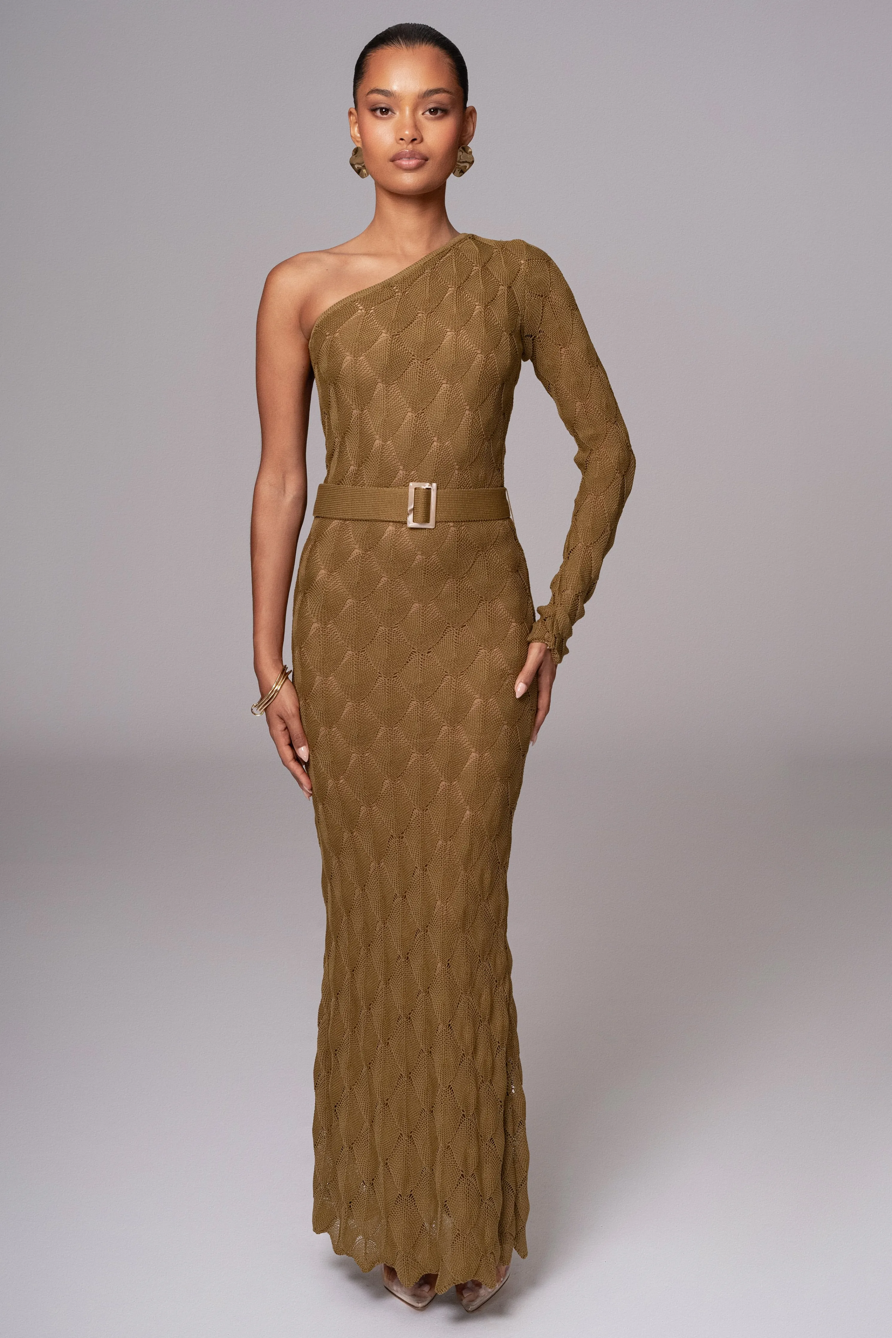 Olive La Costa One Shoulder Dress