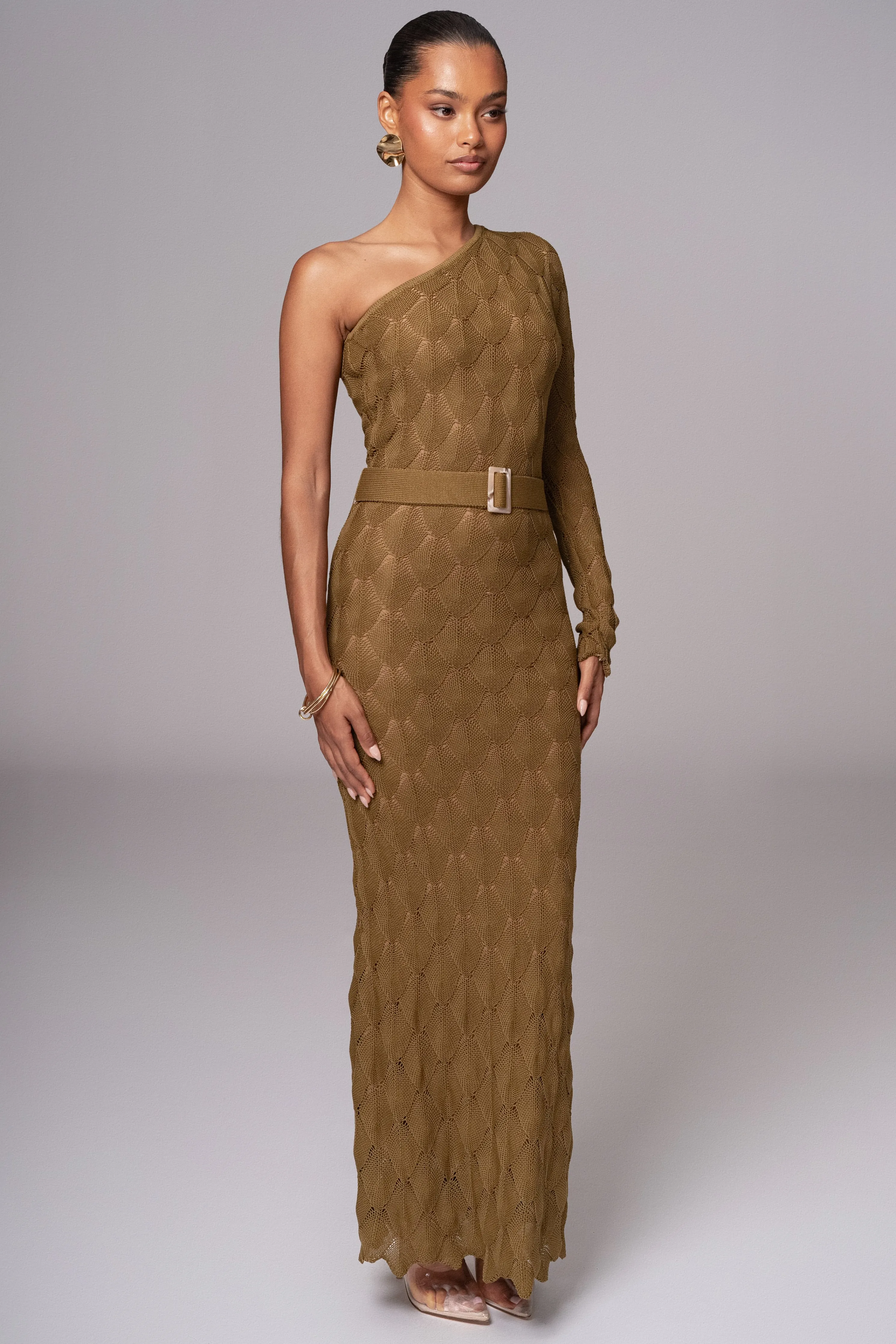 Olive La Costa One Shoulder Dress