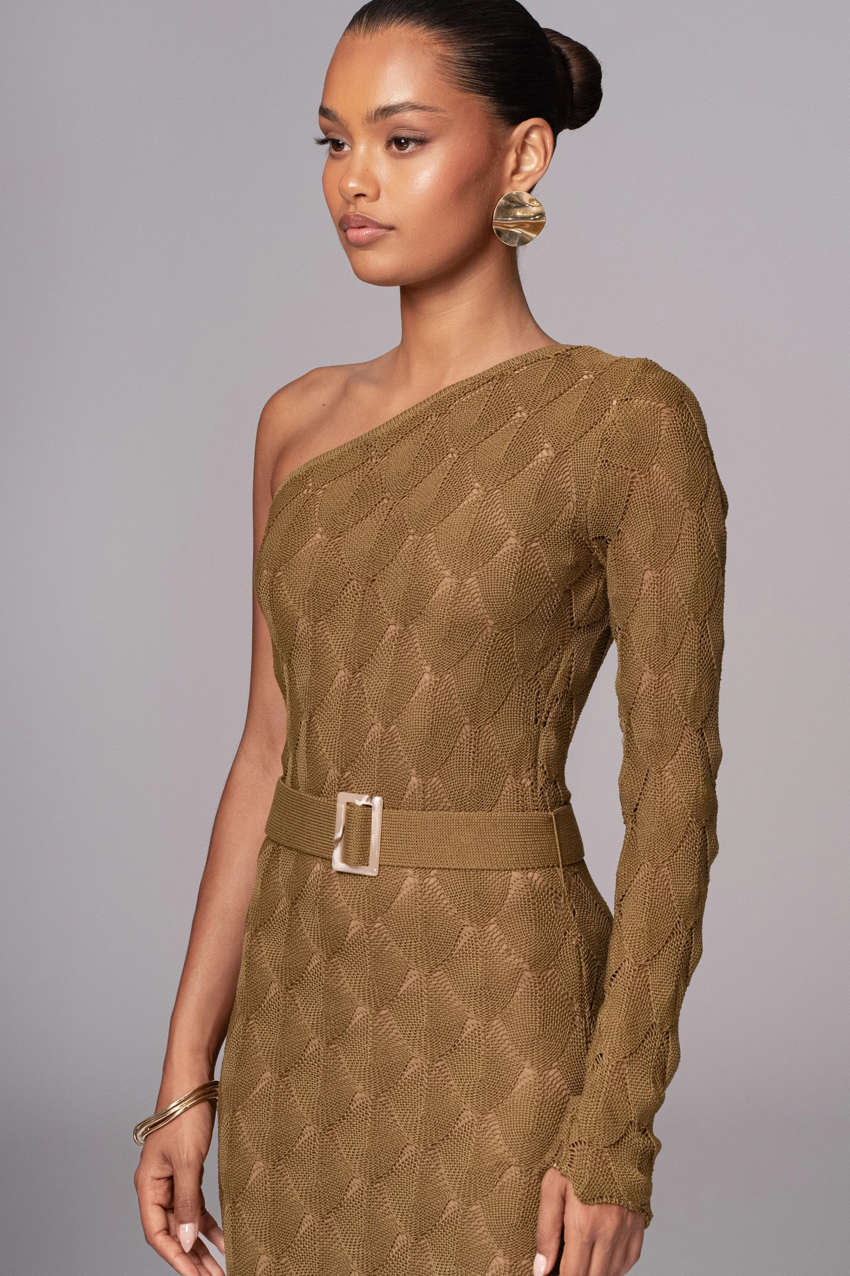 Olive La Costa One Shoulder Dress