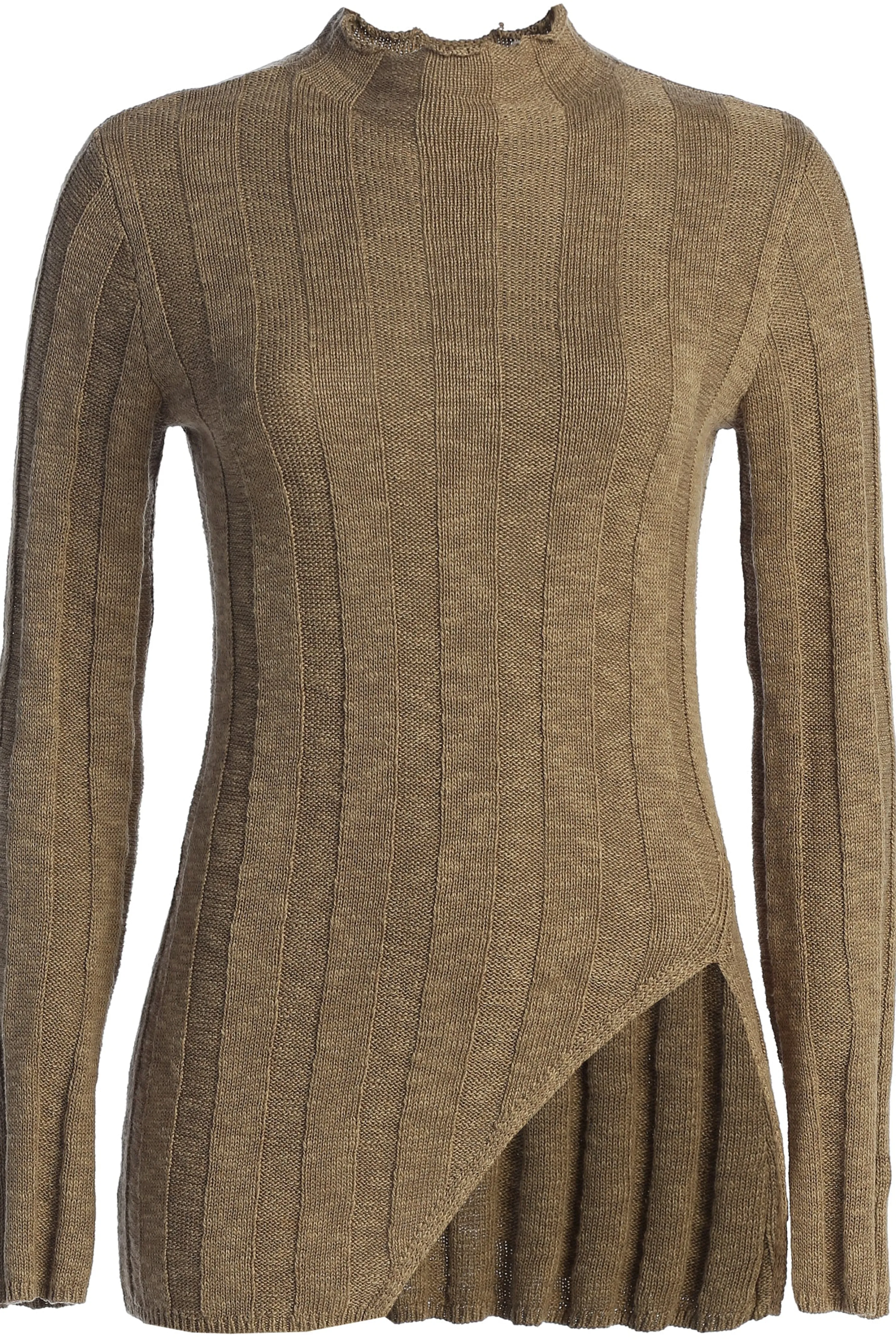 Olive Take A Chance Ribbed Pant Set