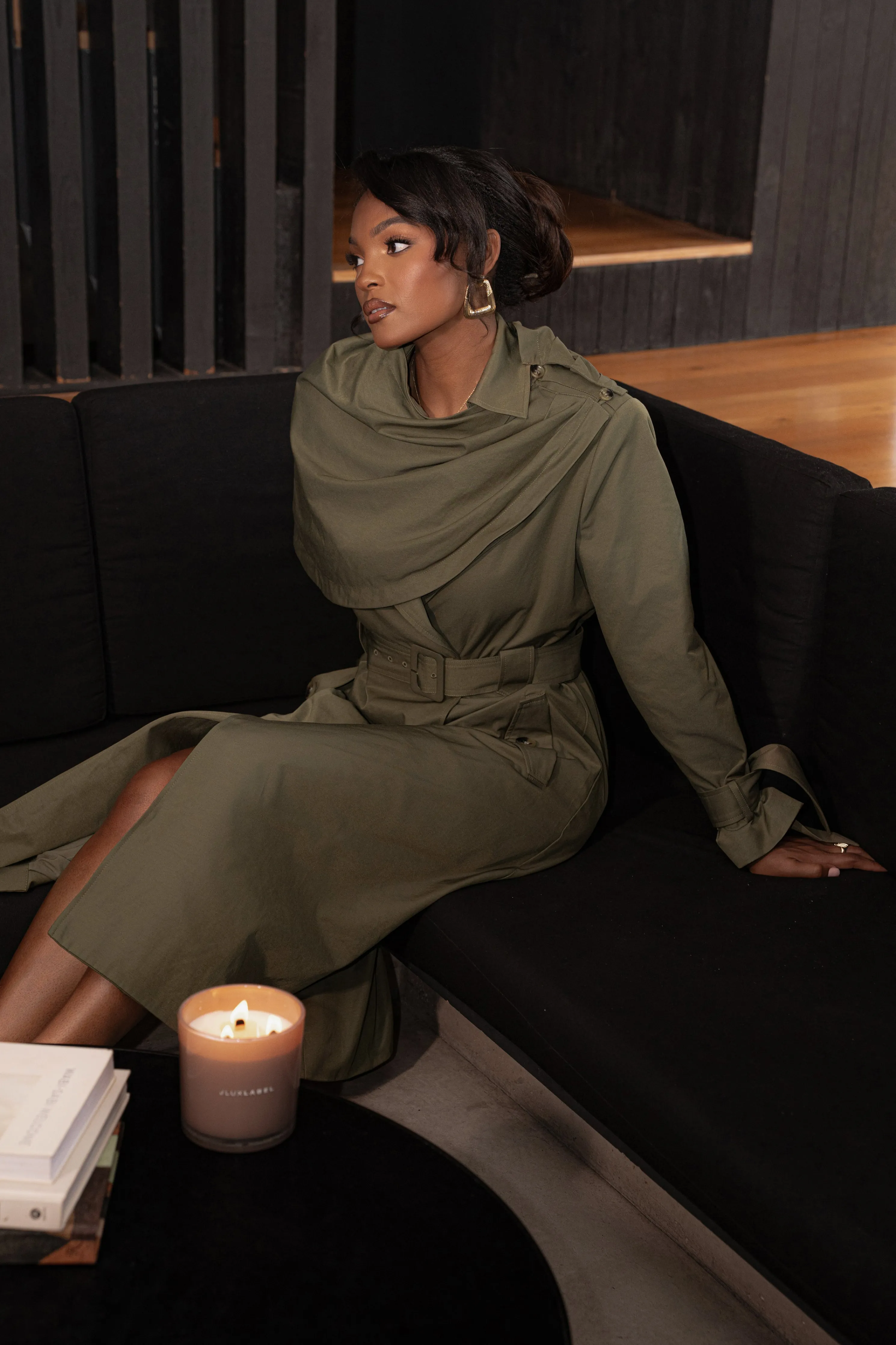 Olive The Classic Trench Coat