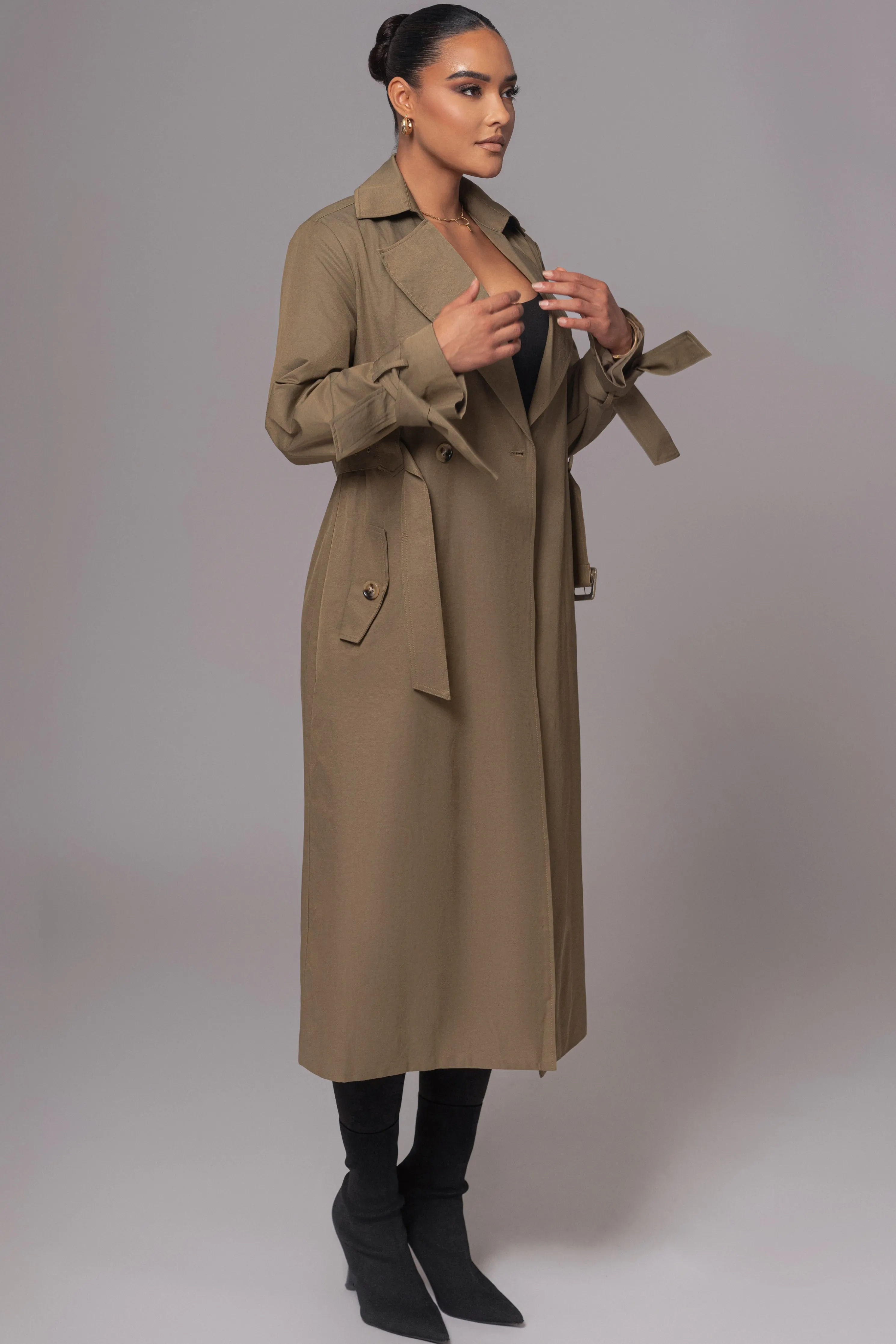 Olive The Classic Trench Coat