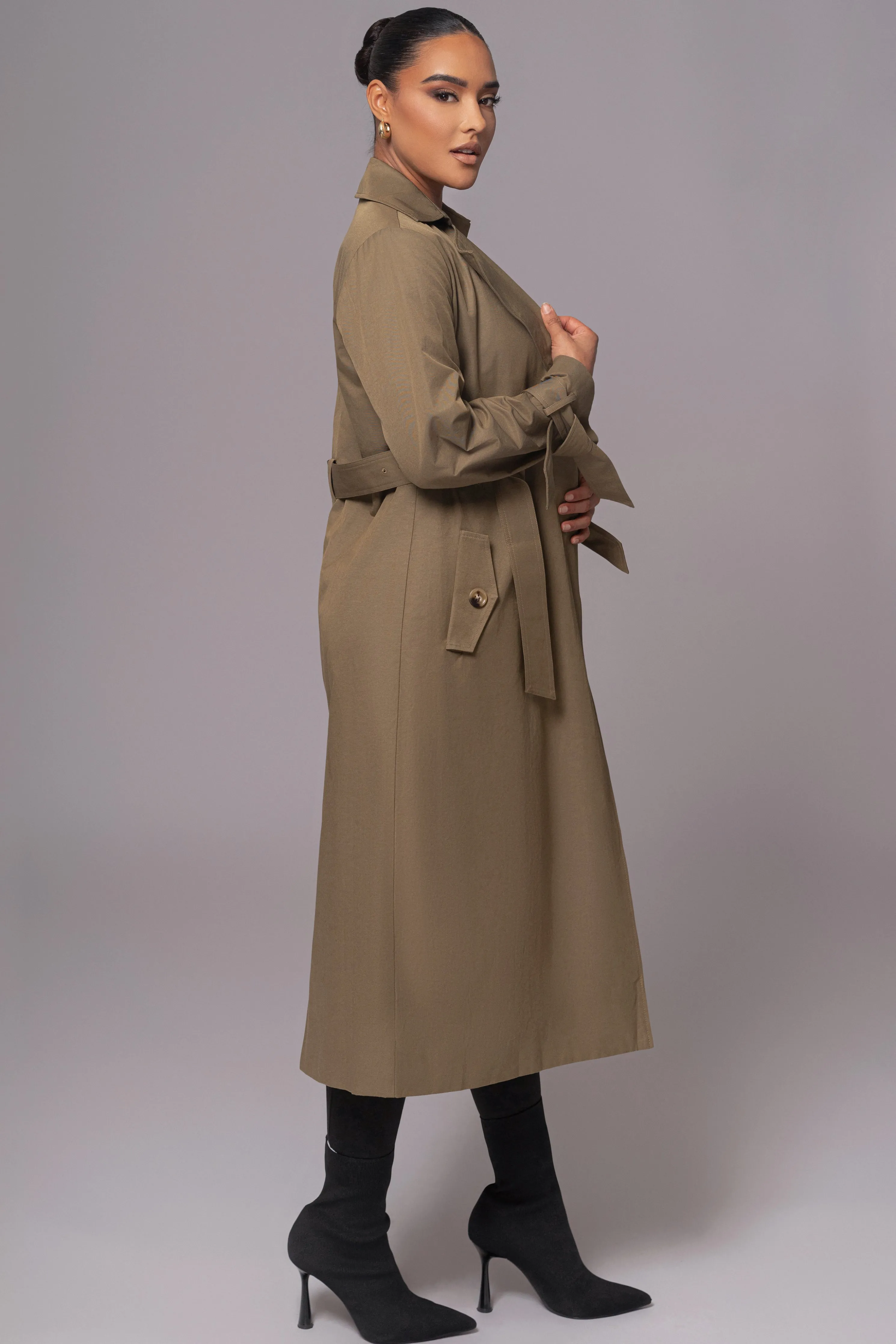 Olive The Classic Trench Coat