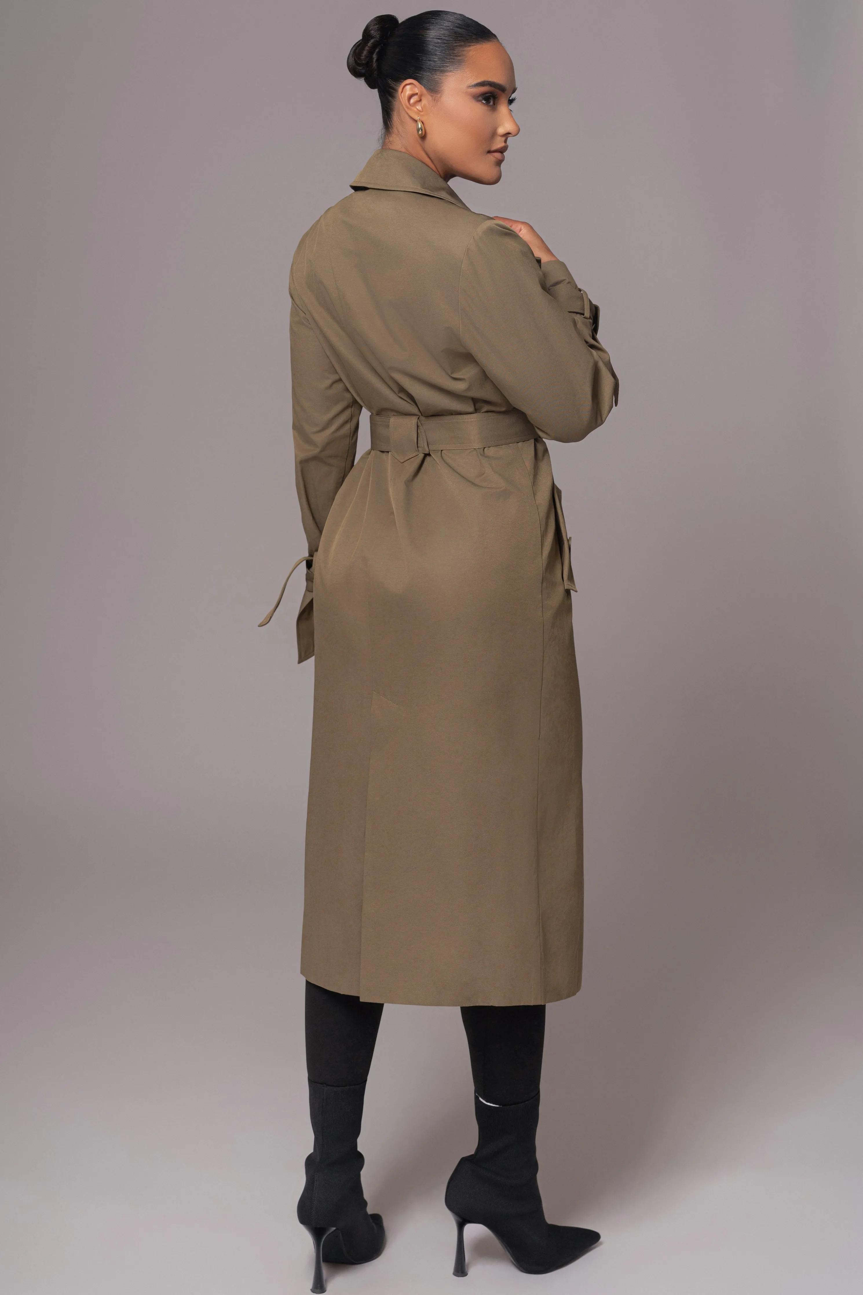 Olive The Classic Trench Coat