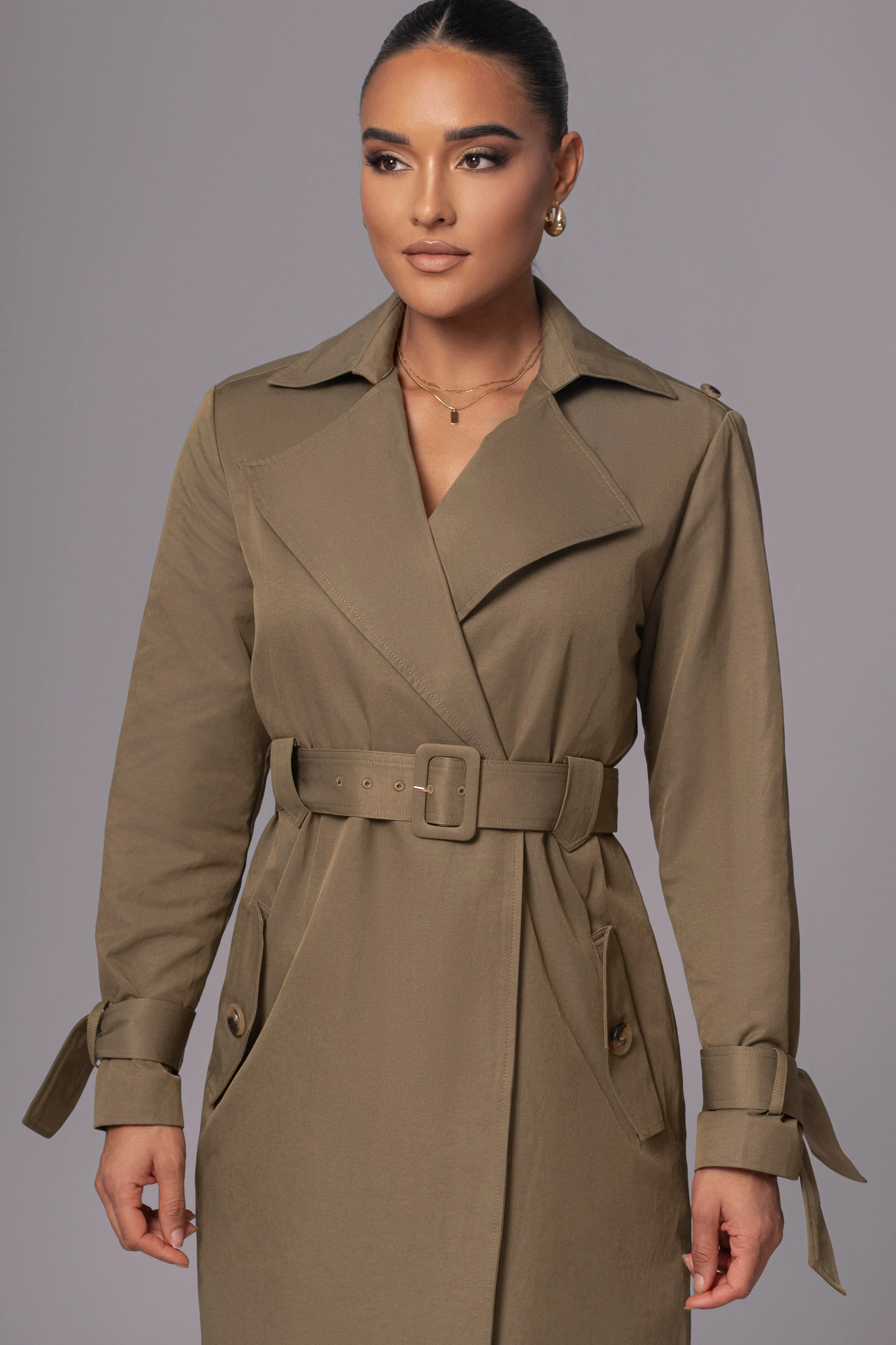 Olive The Classic Trench Coat