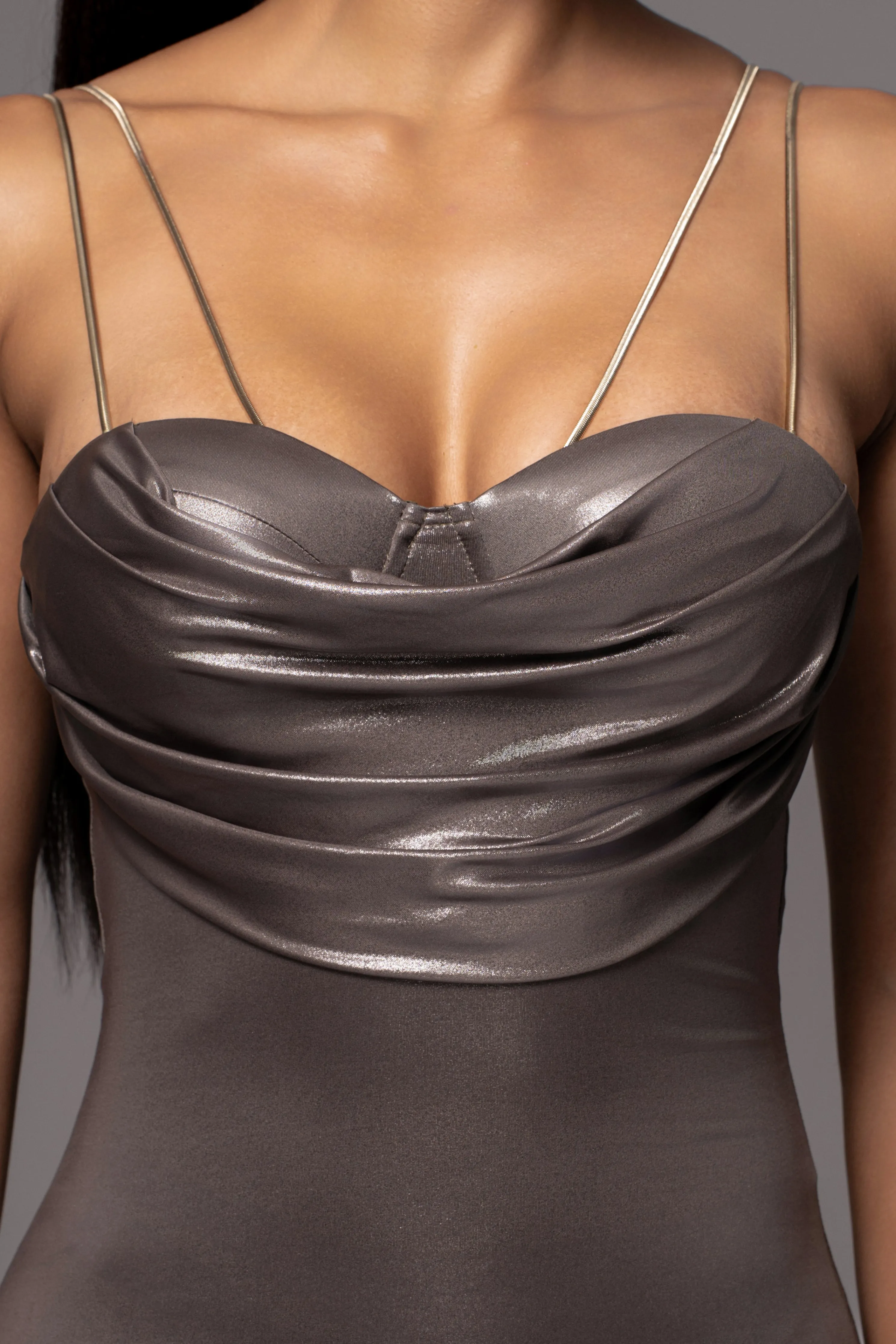 Olive Visions Of You Midi Dress