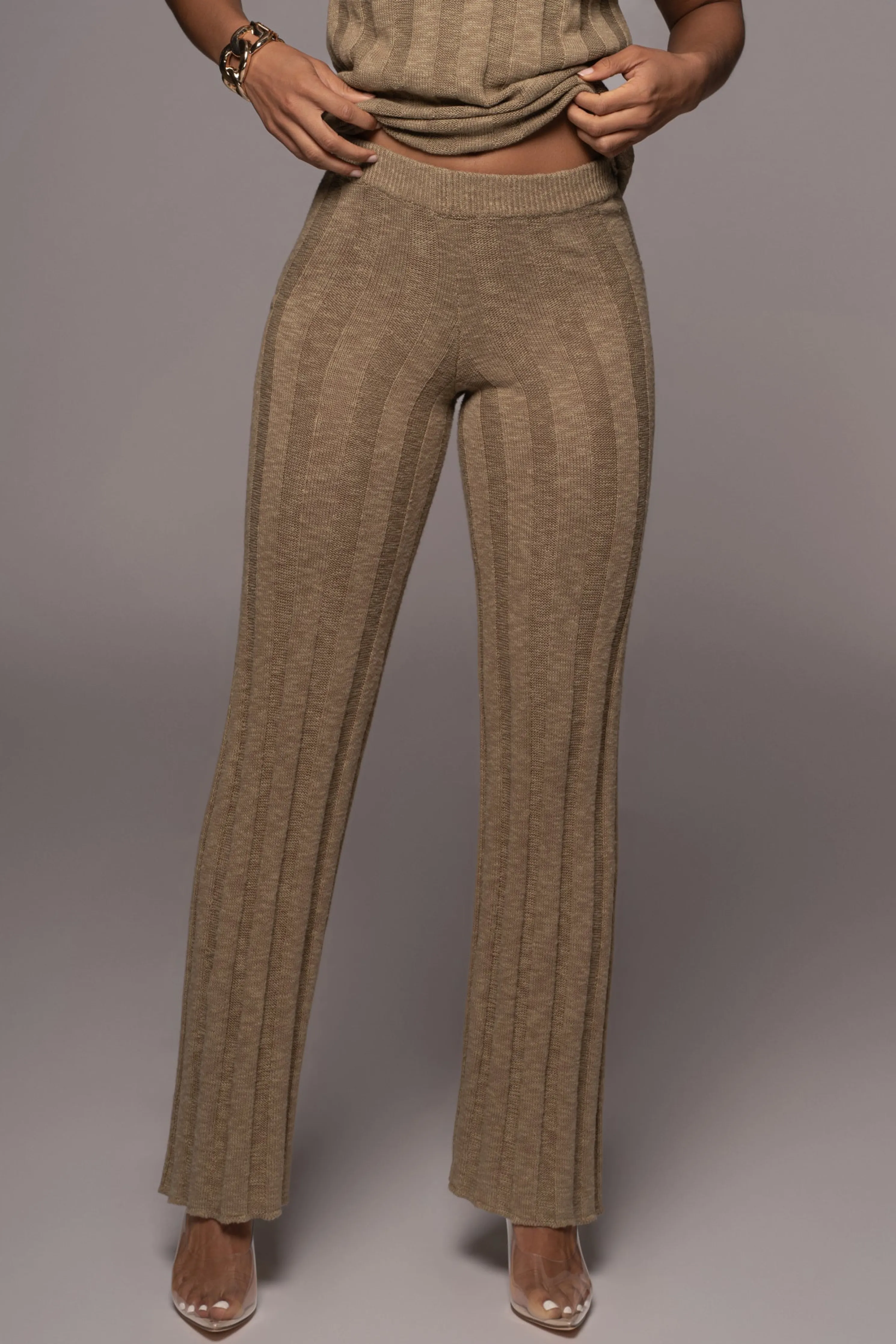 Olive West Bound Sweater Set