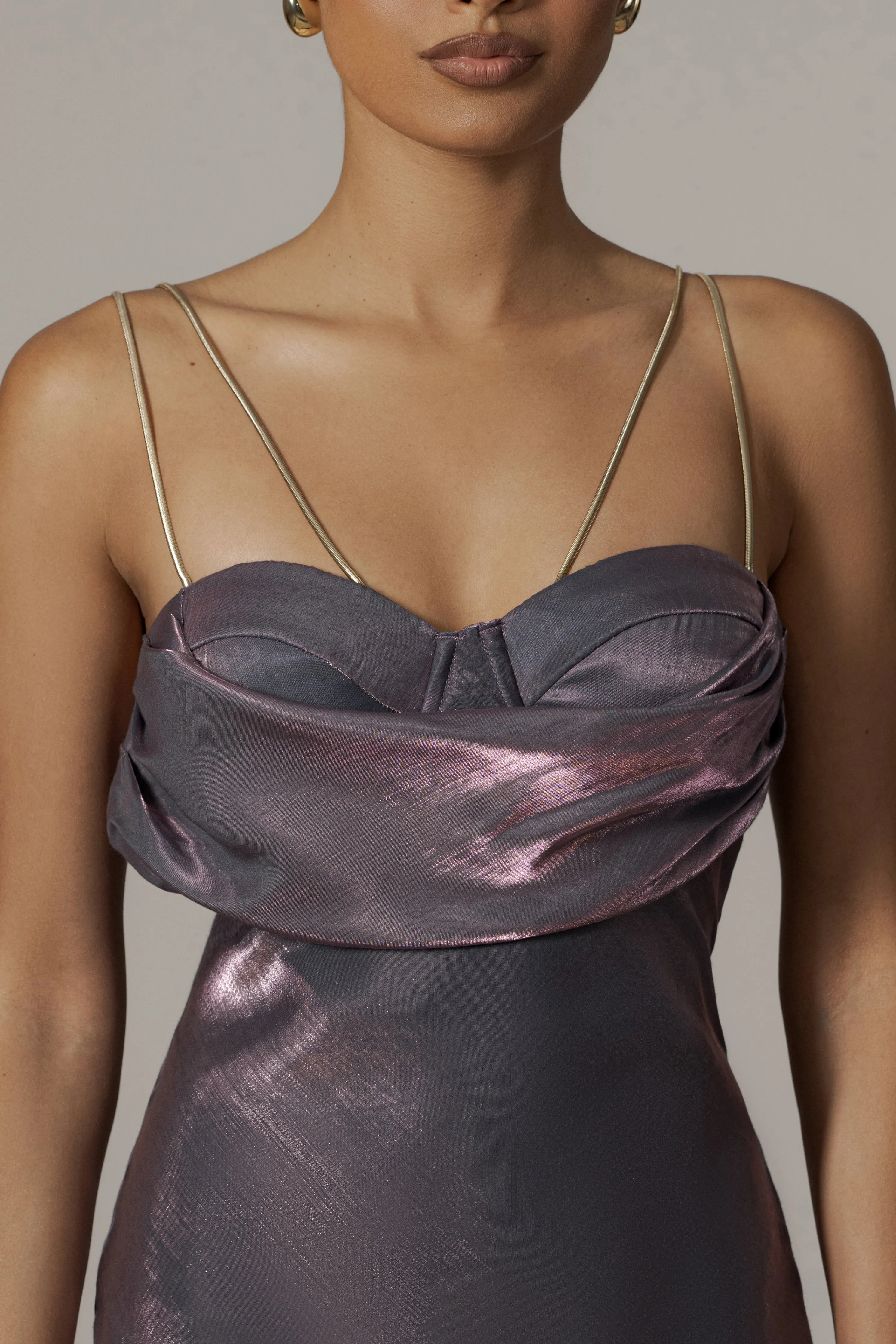 Purple Iridescent Visions Of You Dress