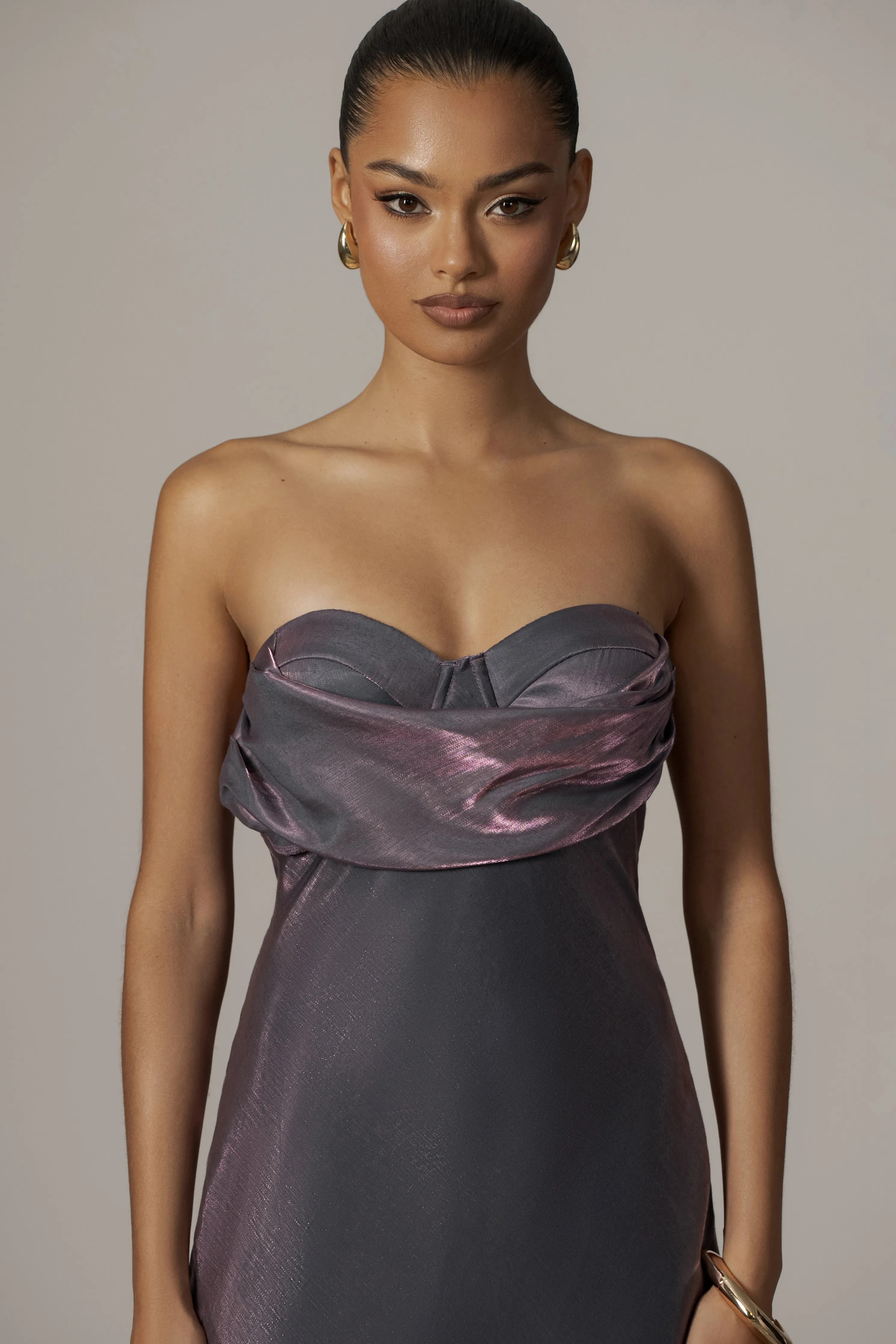 Purple Iridescent Visions Of You Dress