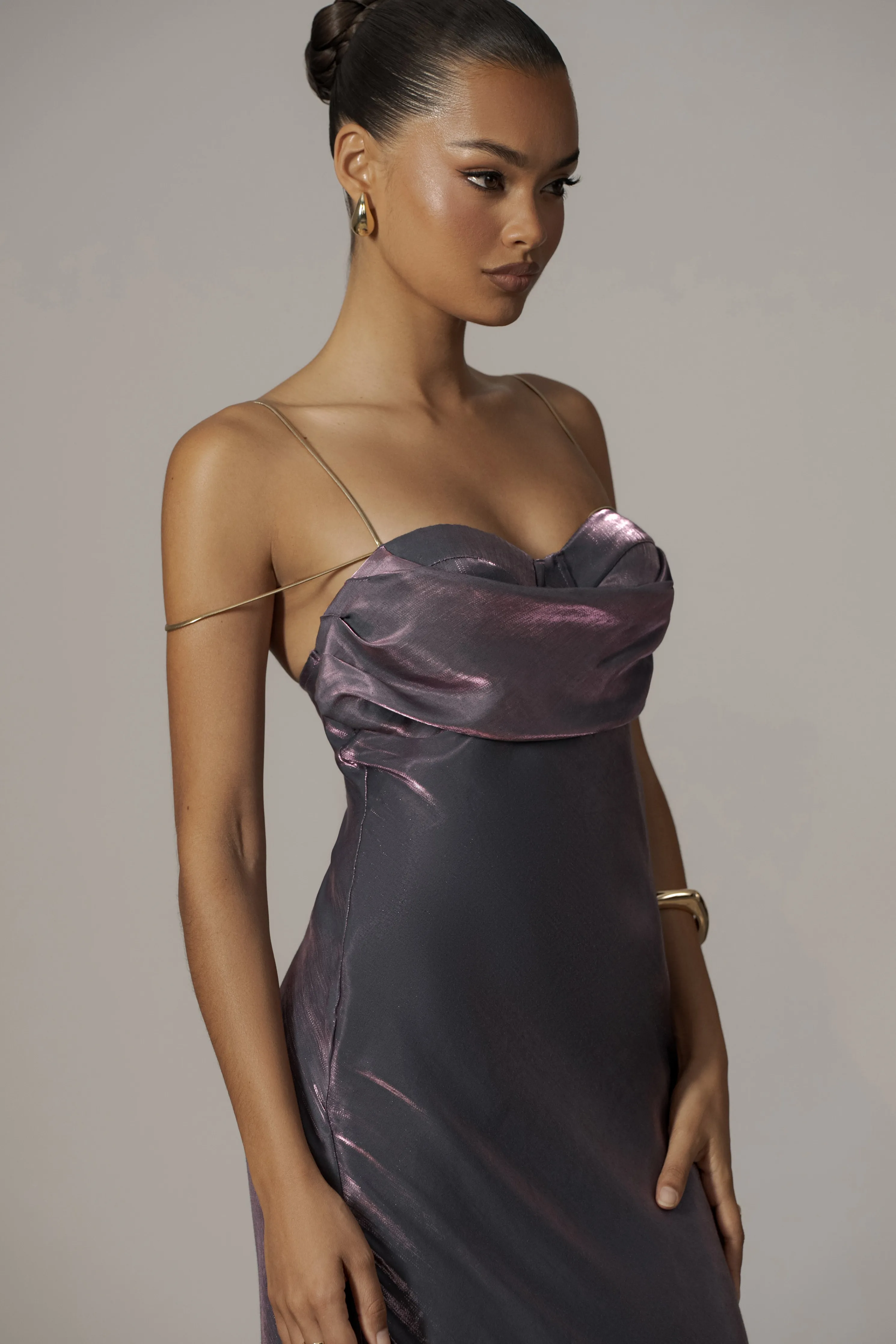 Purple Iridescent Visions Of You Dress