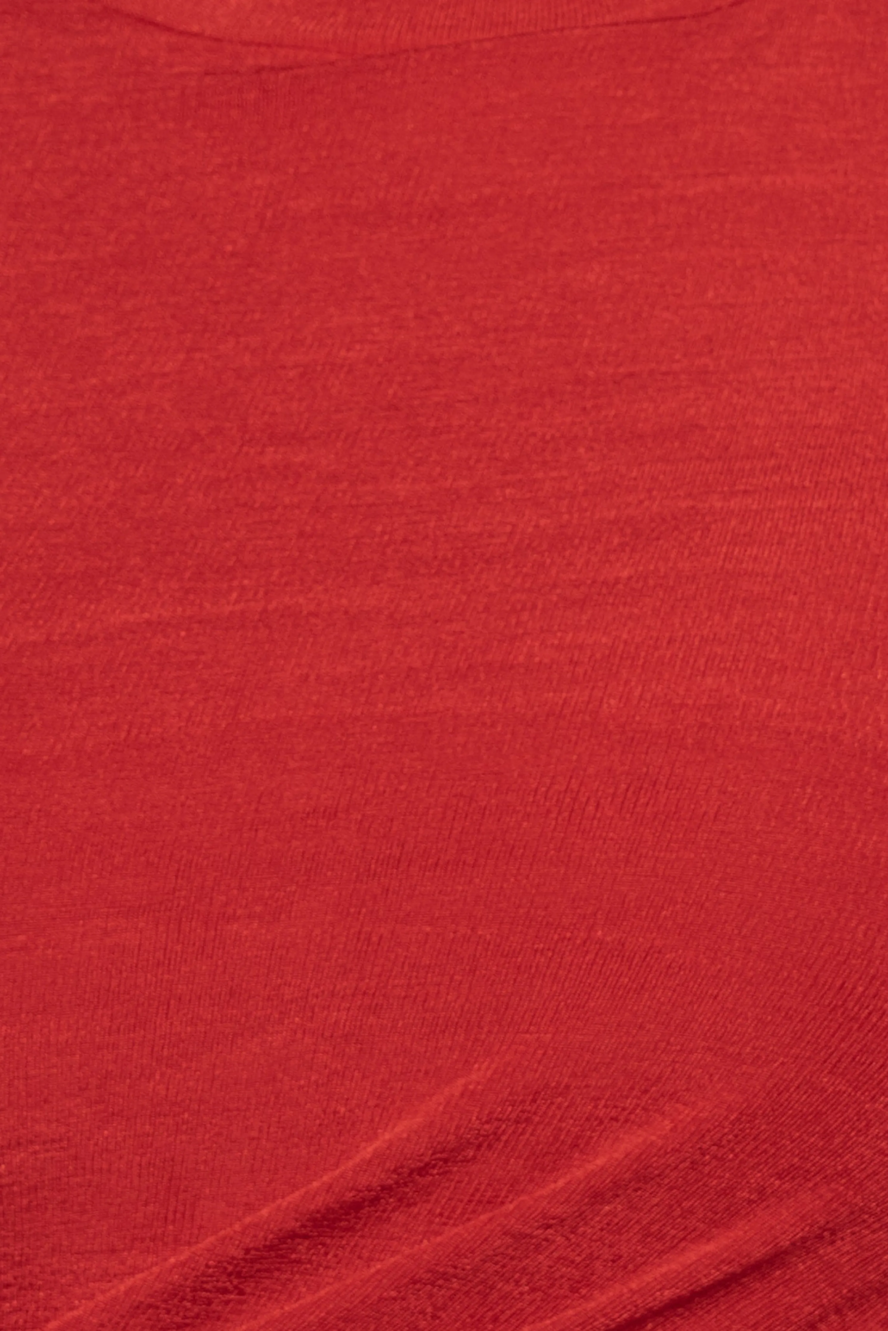 Red Kara Mock Neck Dress