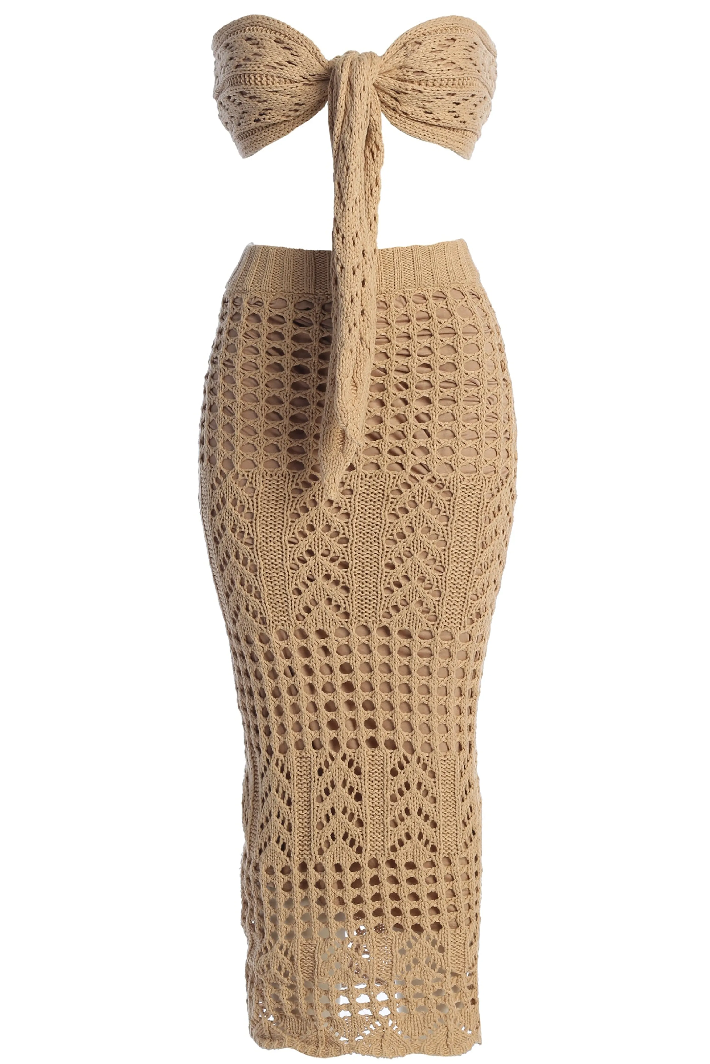 Sand Caribbean Skies Skirt Set