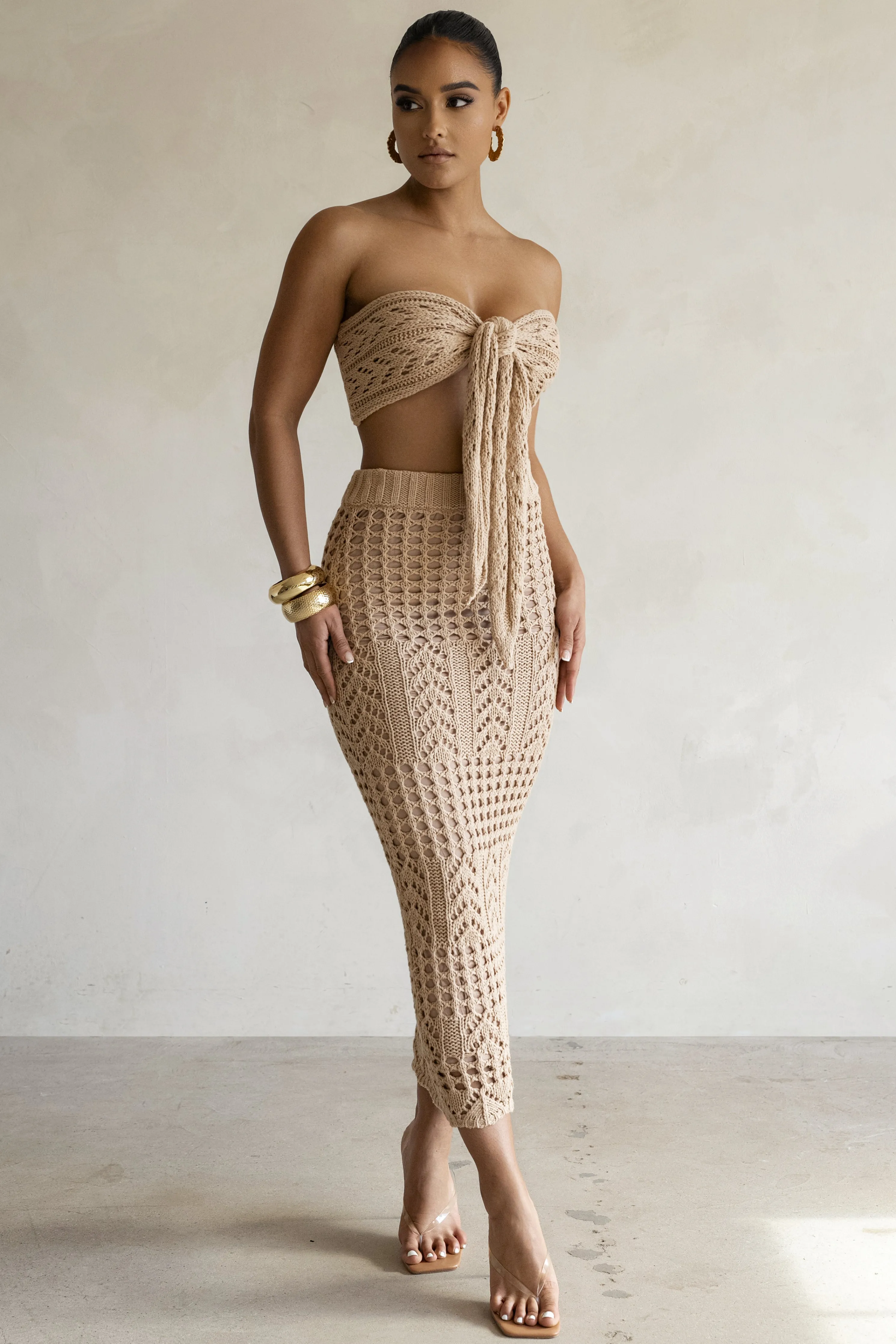 Sand Caribbean Skies Skirt Set