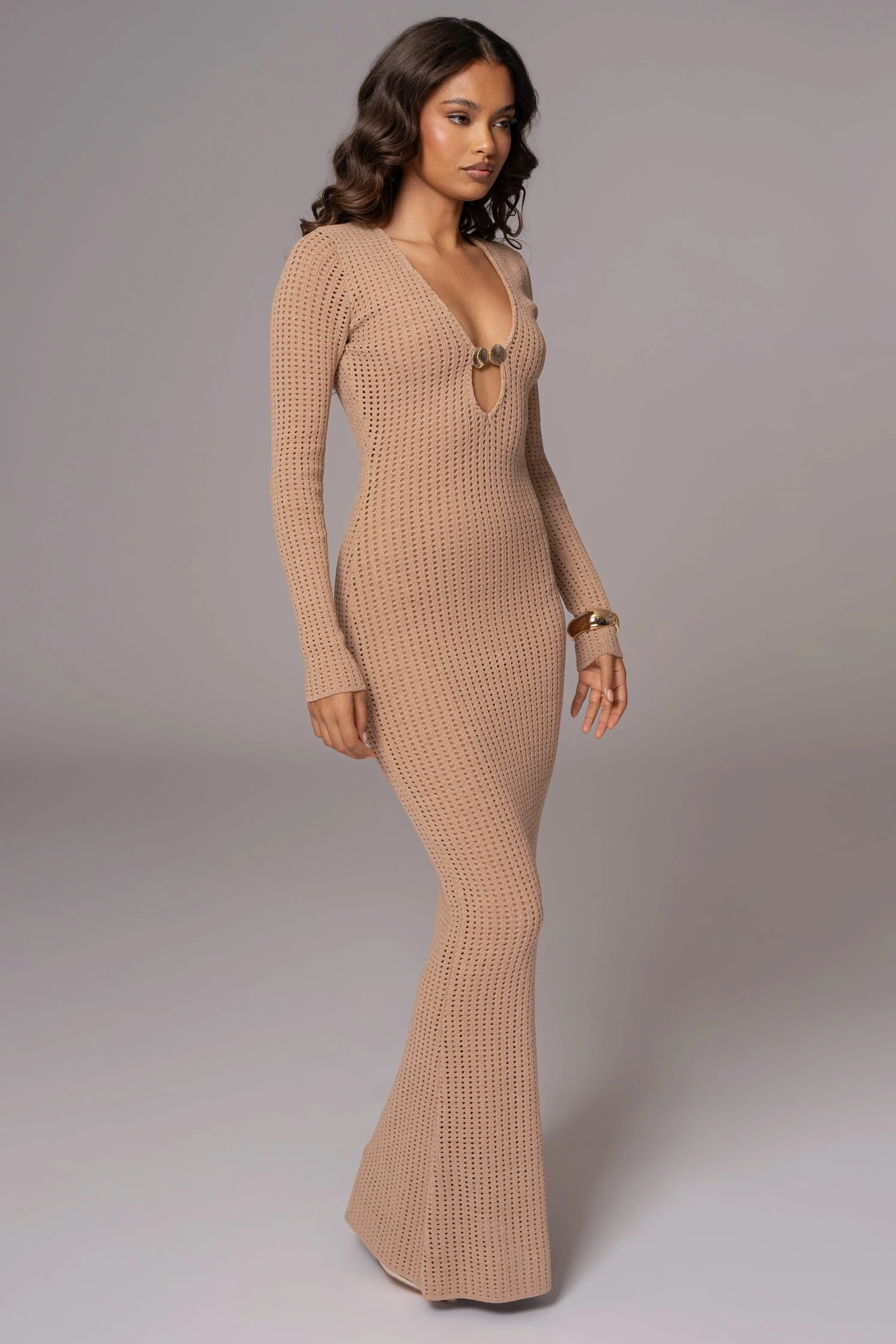 Sand Sol Sweater Knit Dress