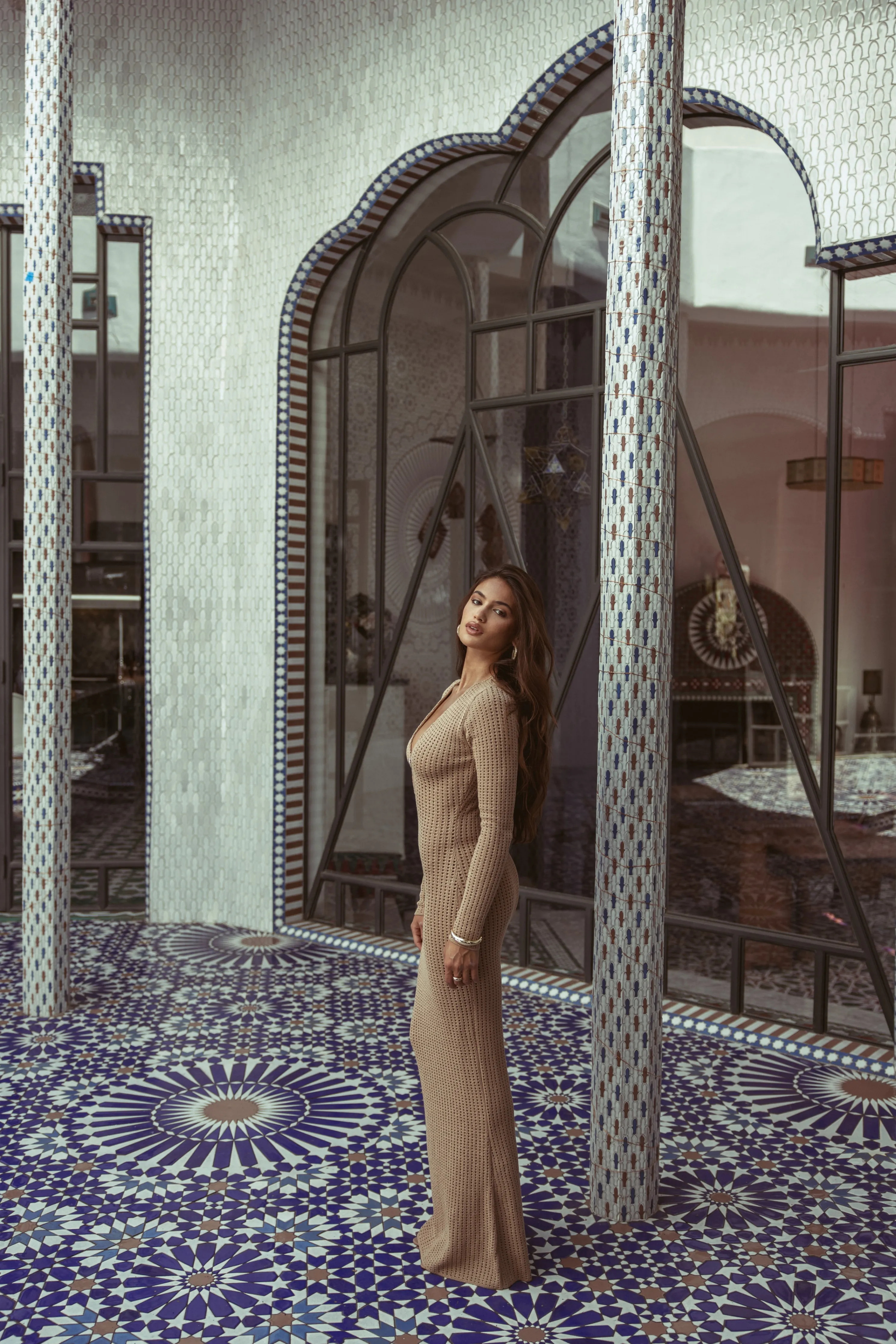 Sand Sol Sweater Knit Dress