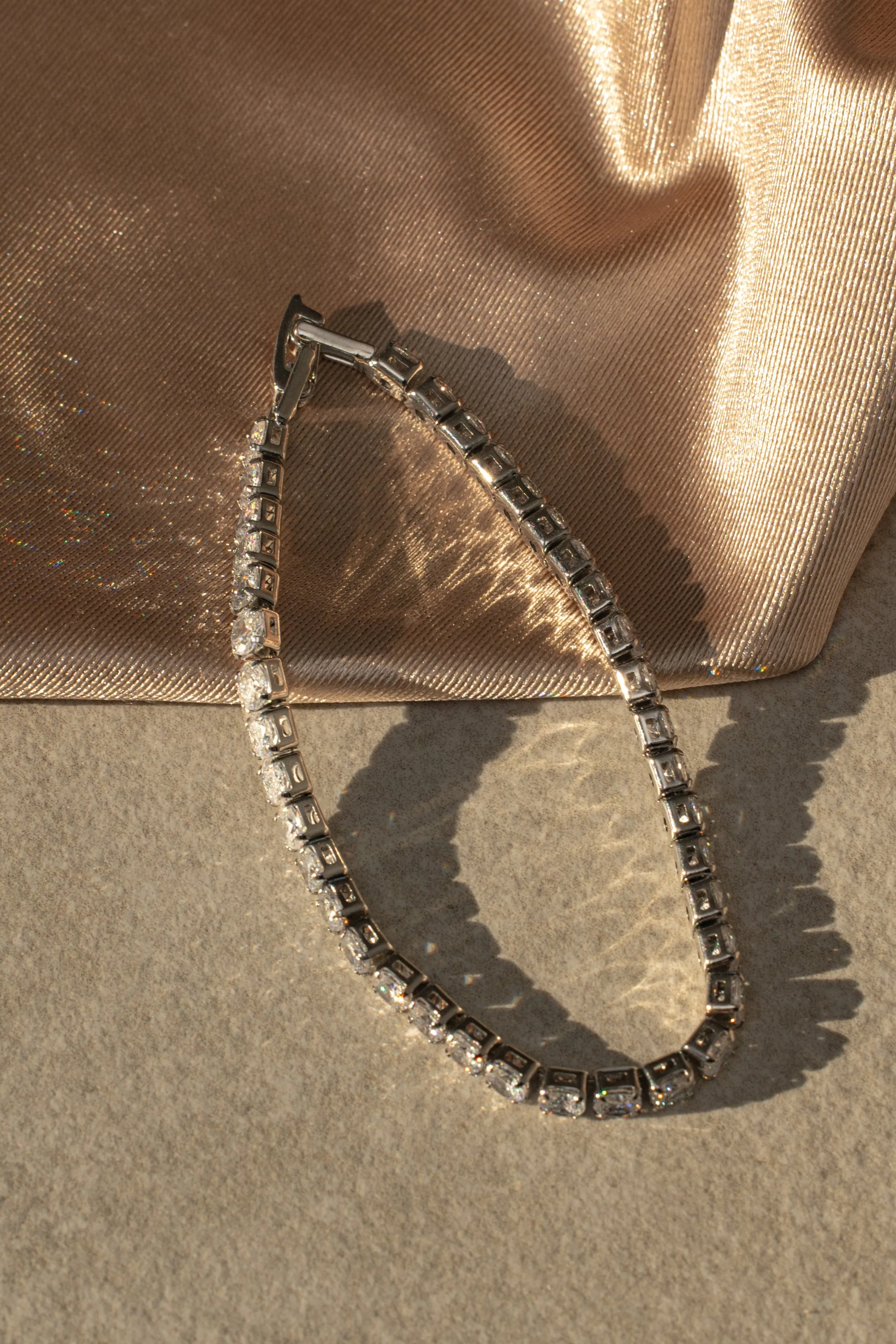 Silver Crystal Bracelet