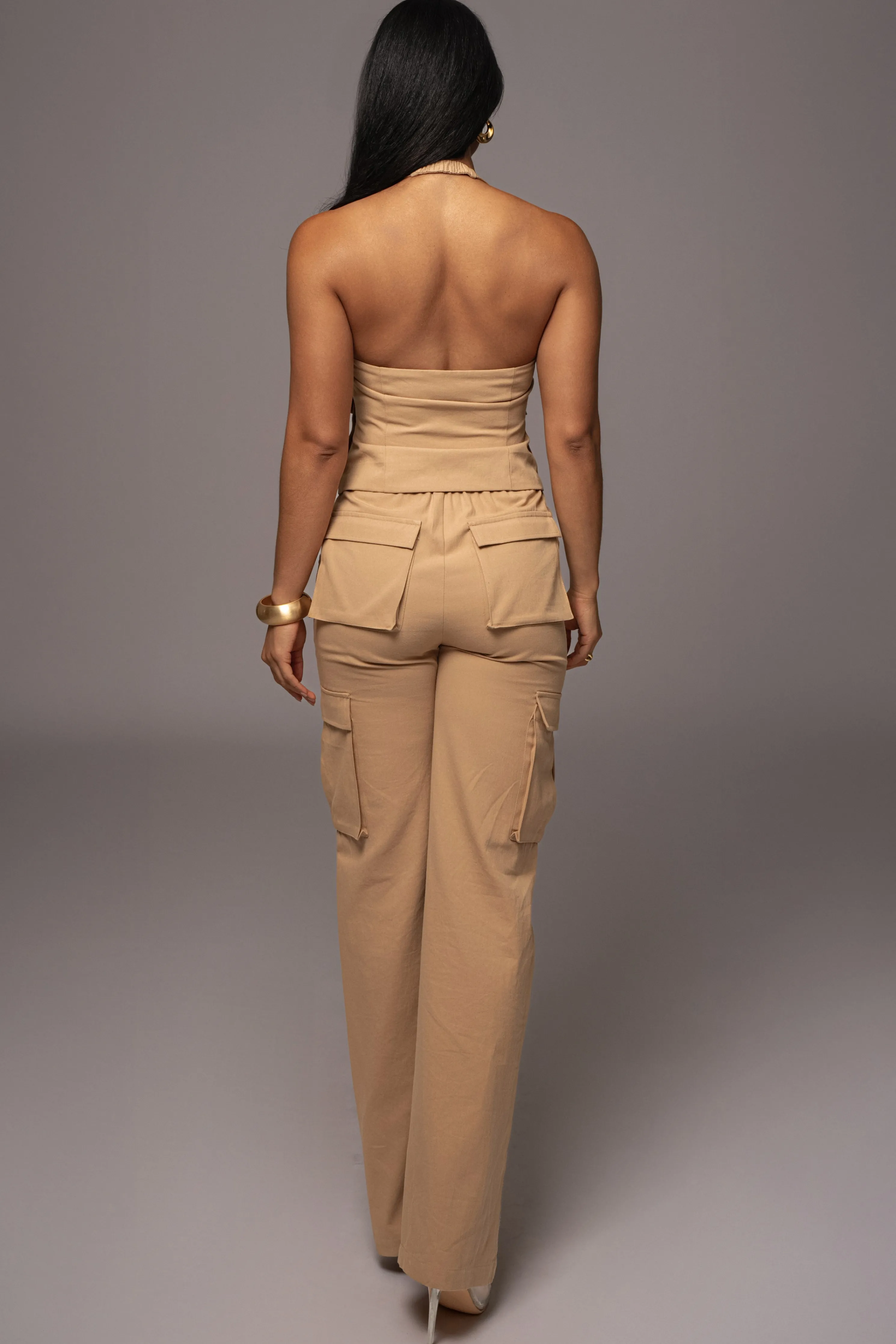 Tan Aeris Pant Set