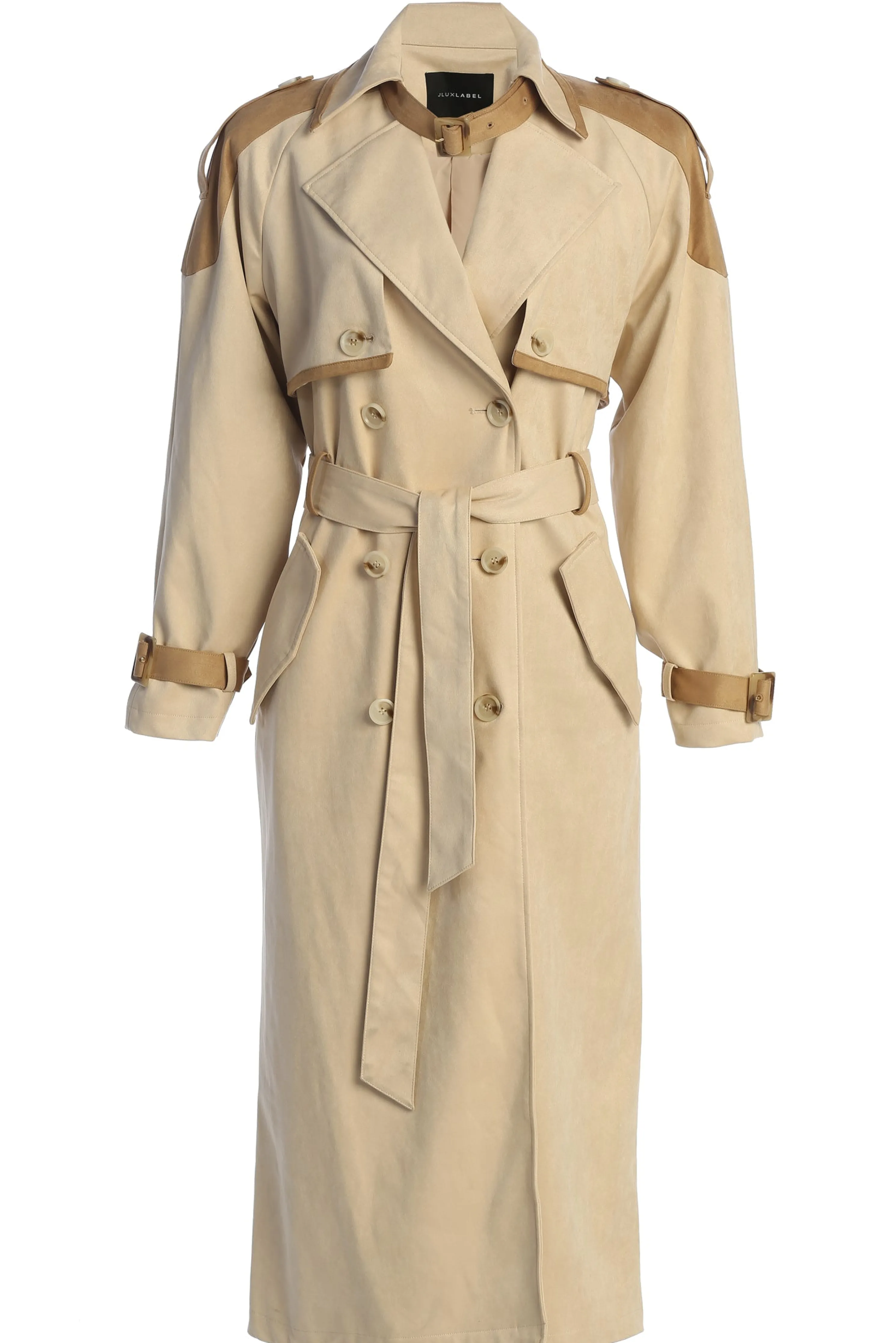 Tan Elite Suede Coat
