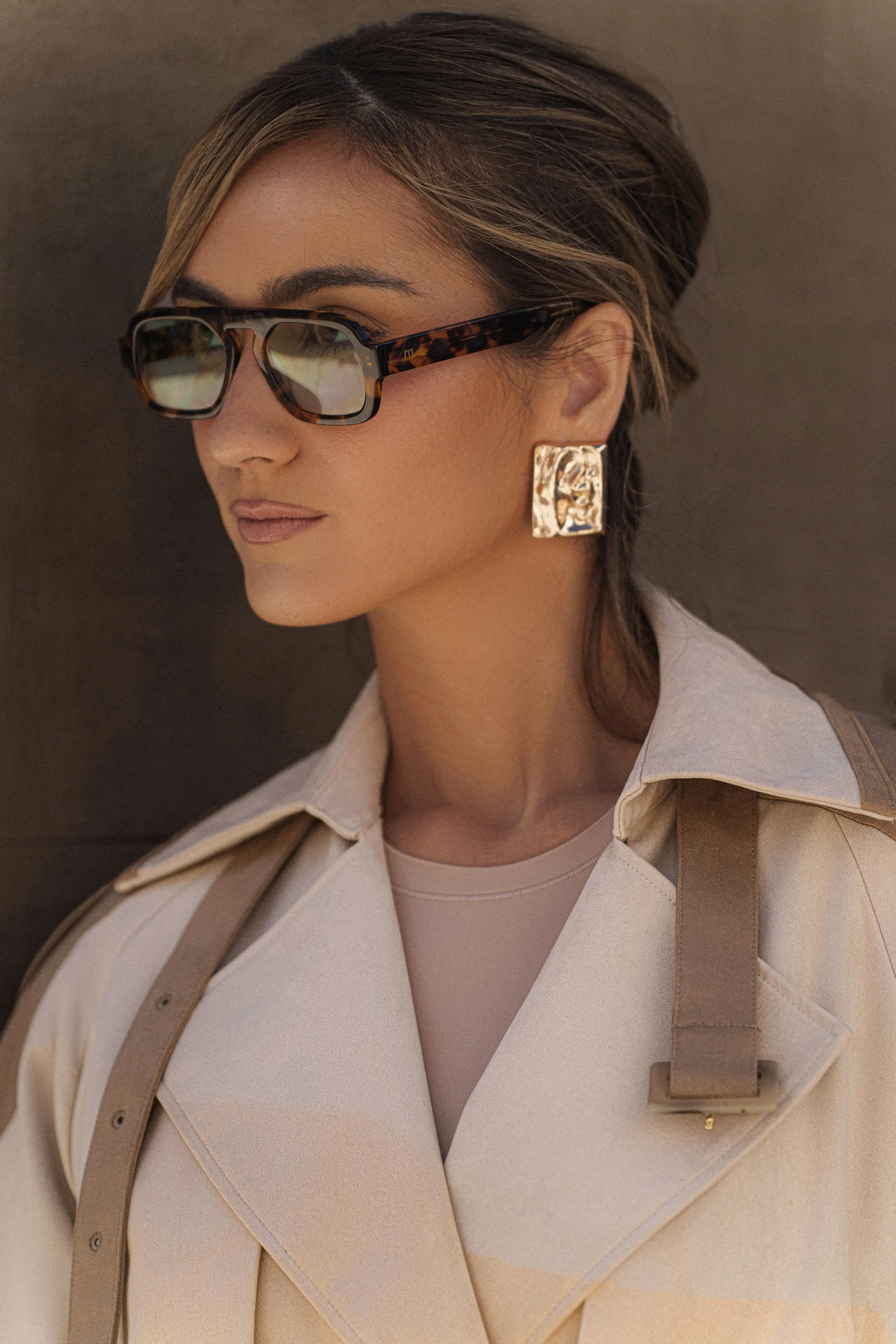 Tan Elite Suede Coat