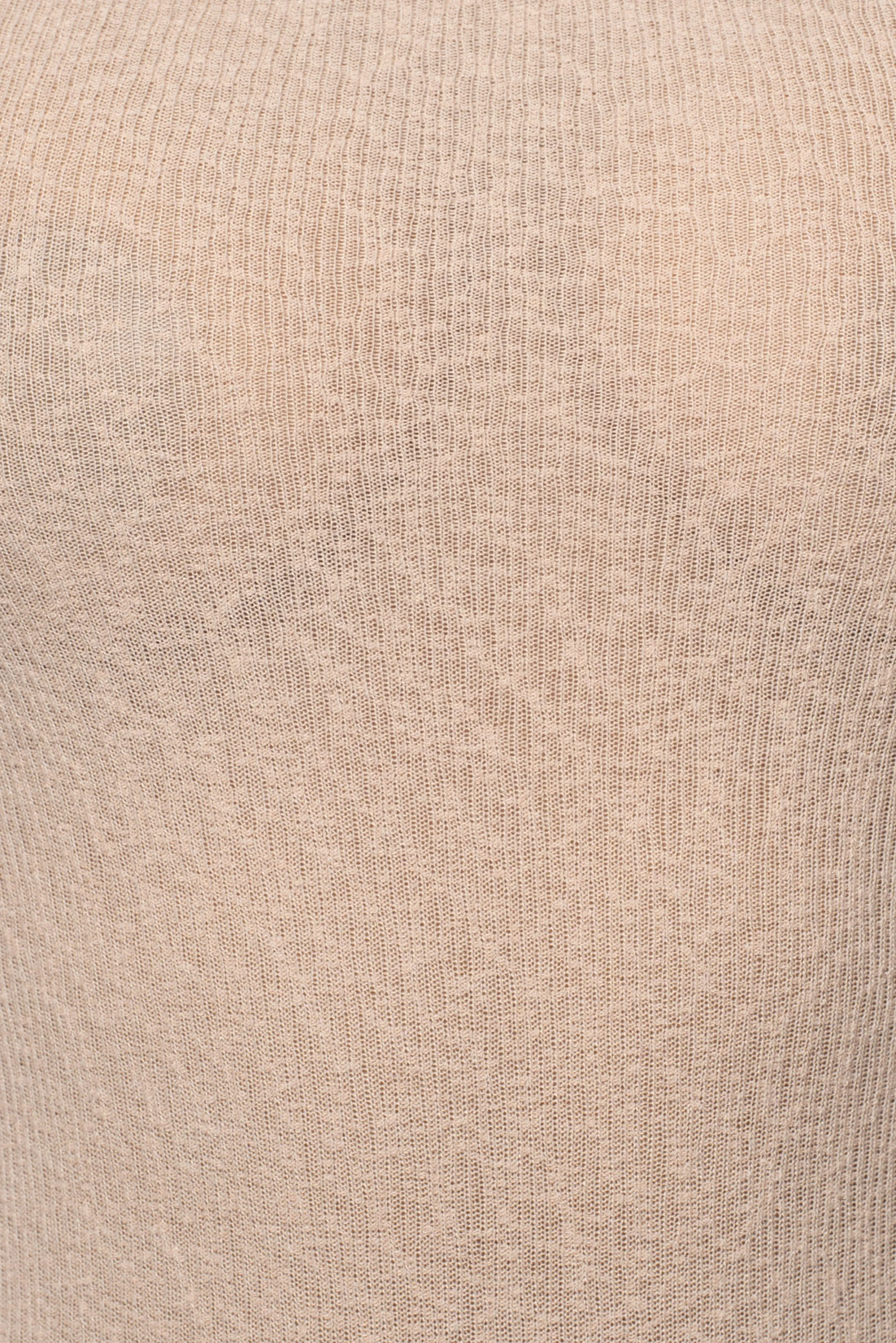 Tan Kimber High Neck Bodysuit