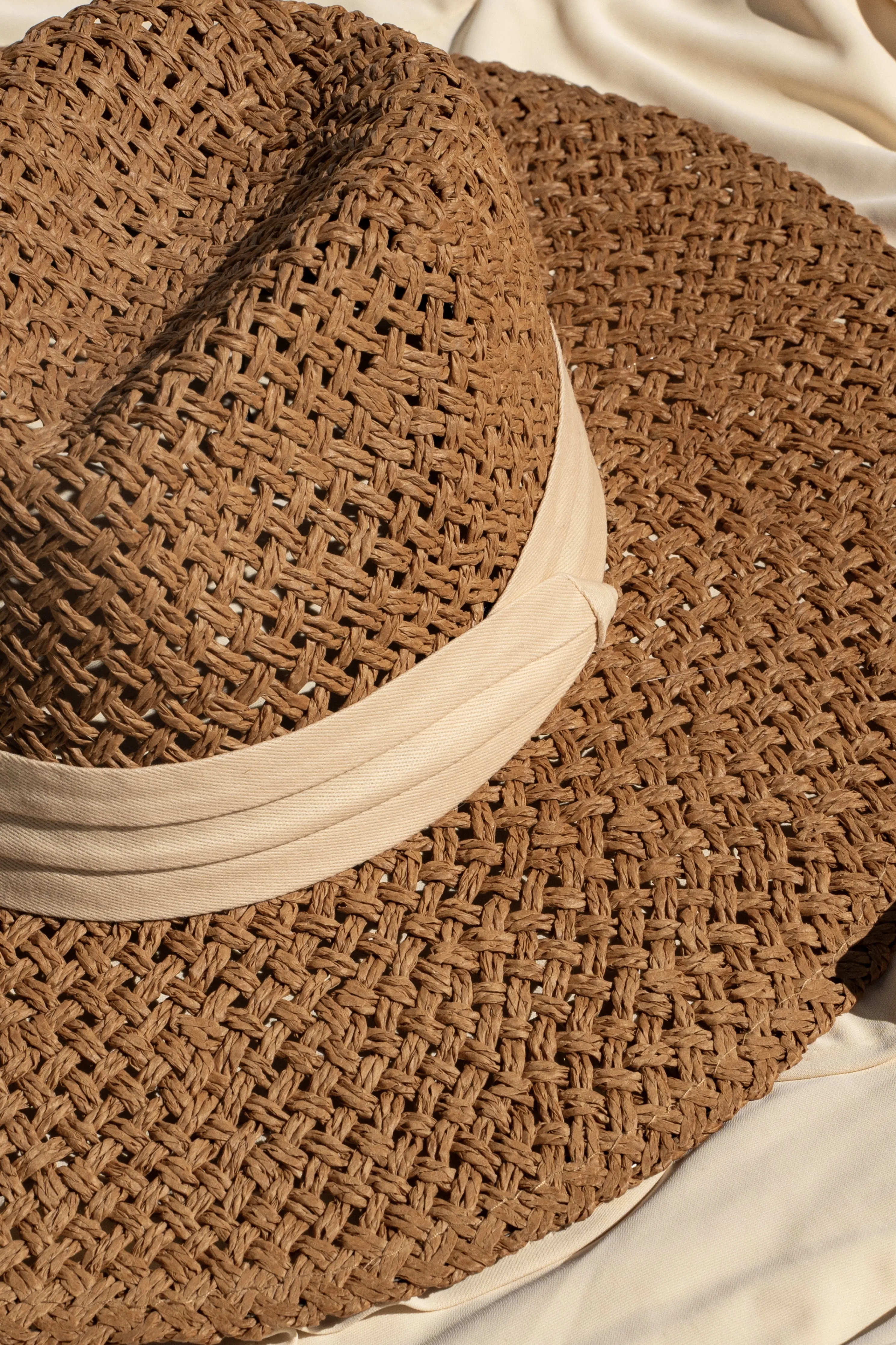 Tan Resort Ready Straw Hat