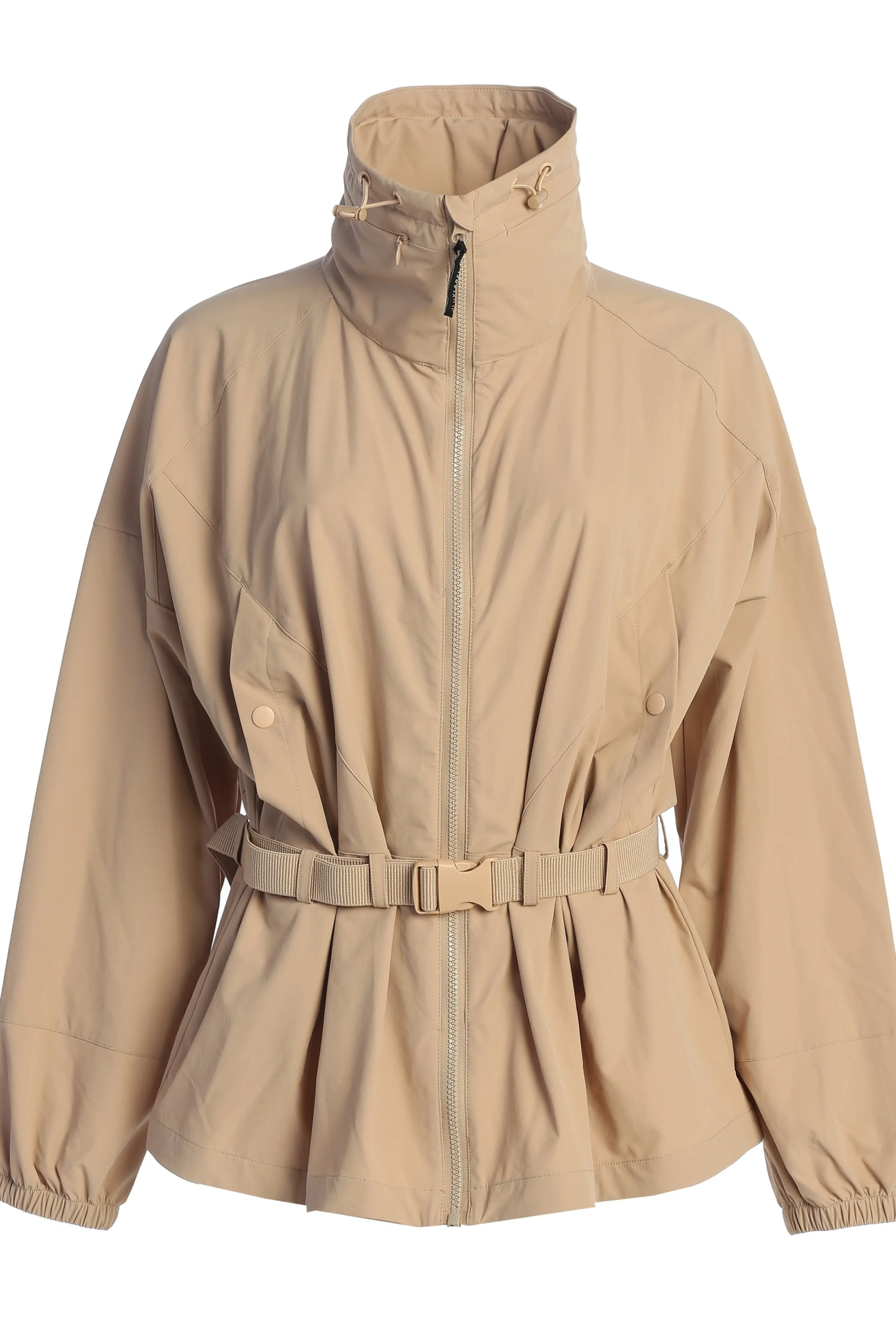 Tan Willow Belted Jacket