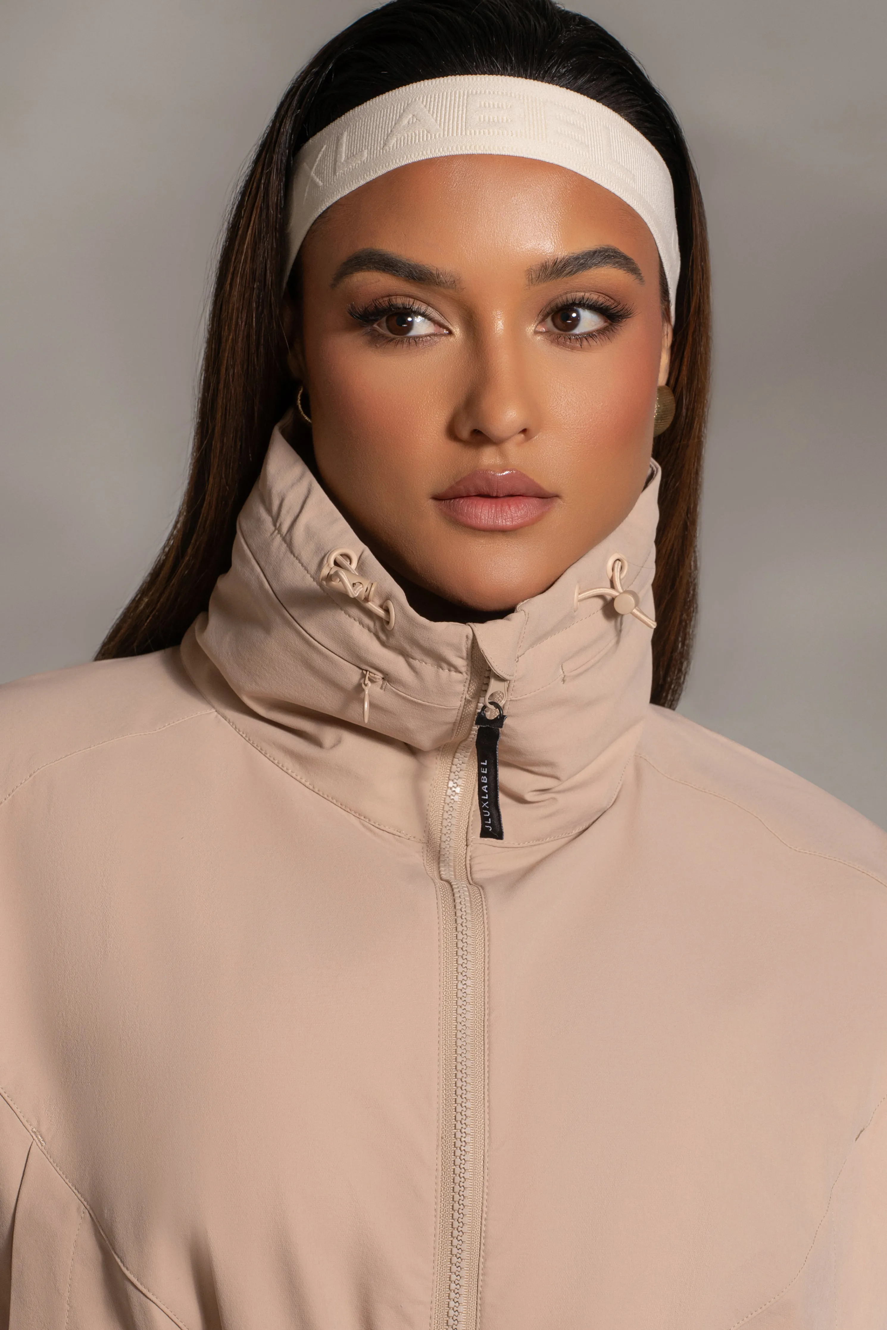 Tan Willow Belted Jacket