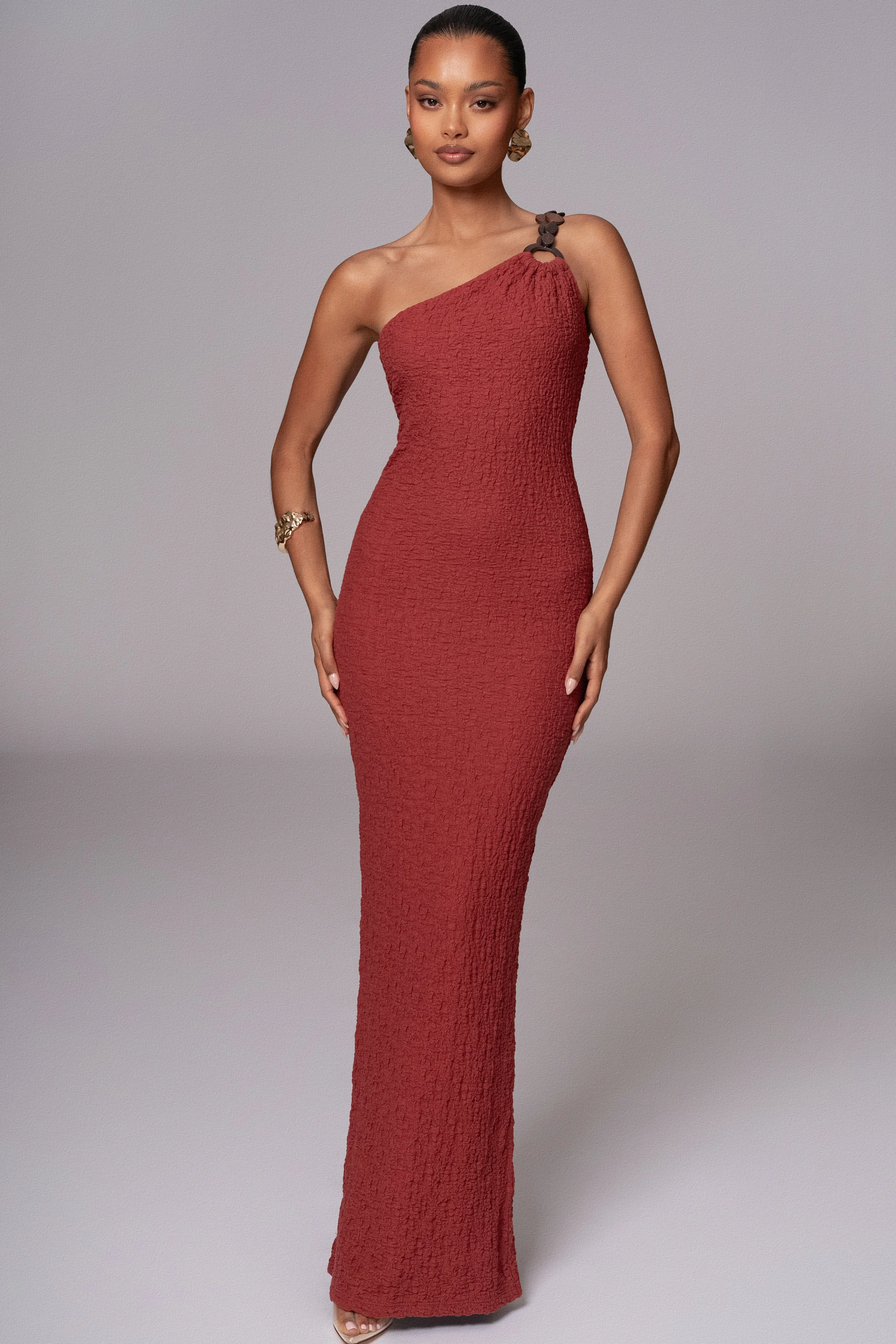 Terra Cotta Summer In Capri Dress