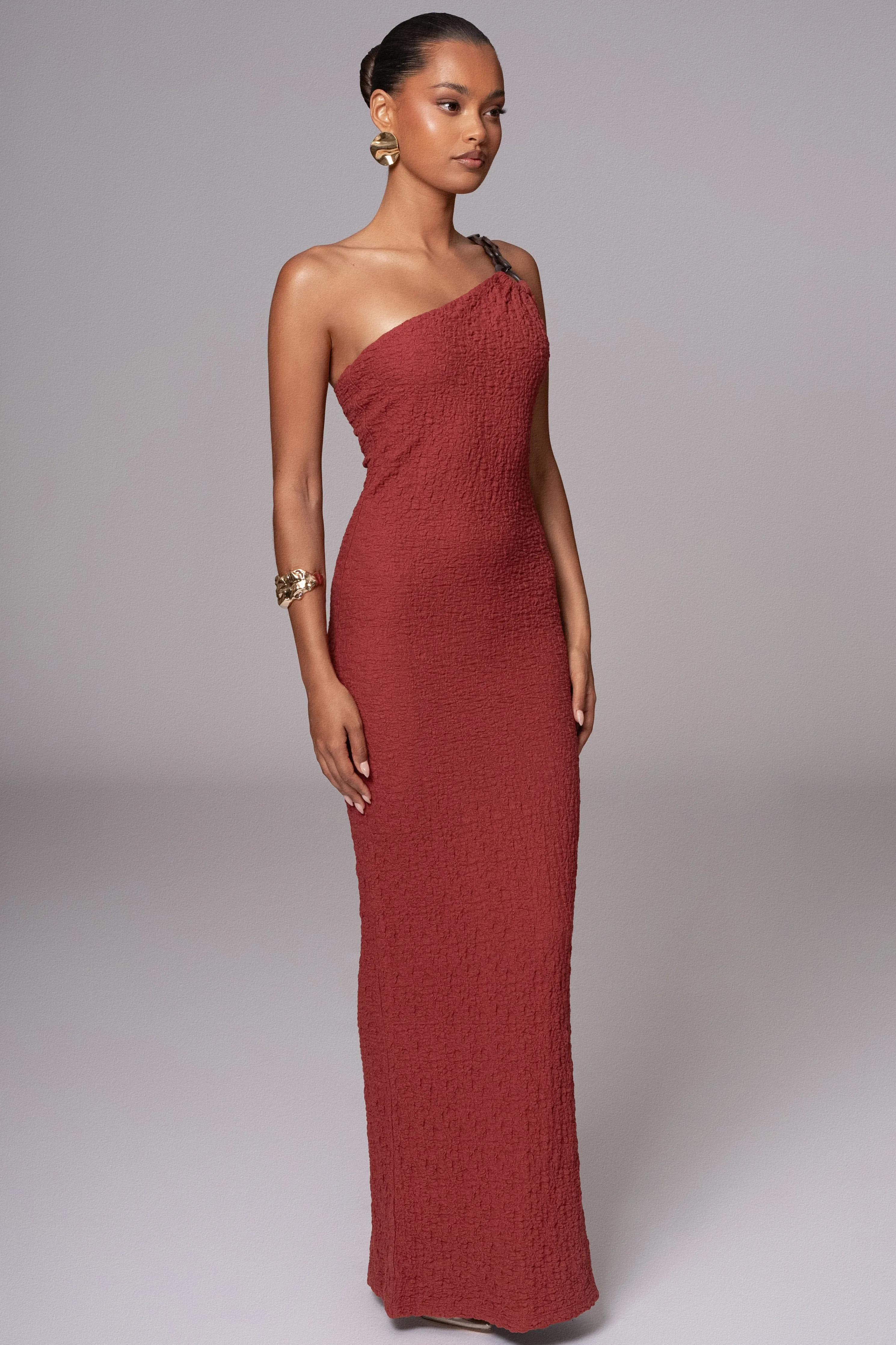 Terra Cotta Summer In Capri Dress