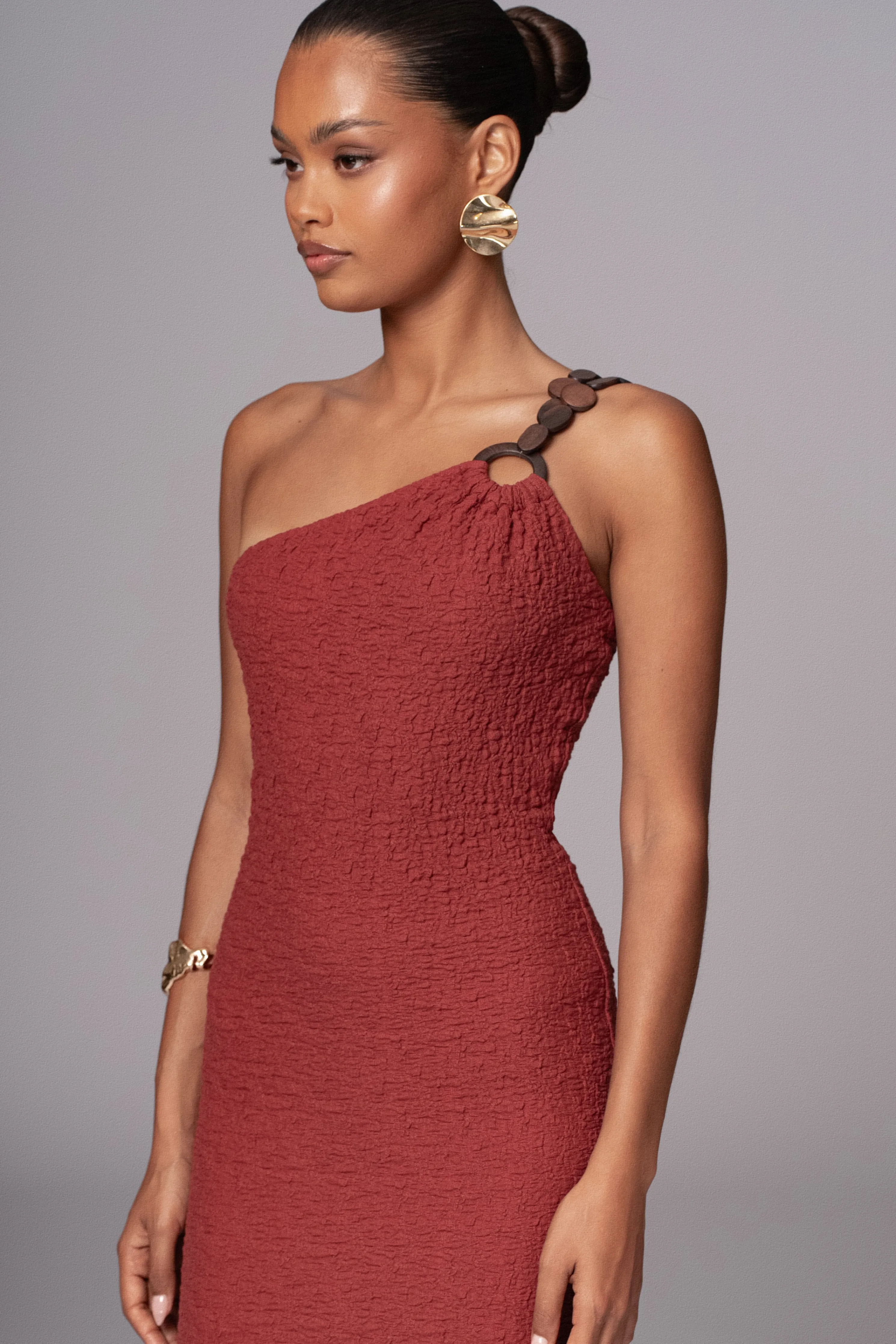 Terra Cotta Summer In Capri Dress